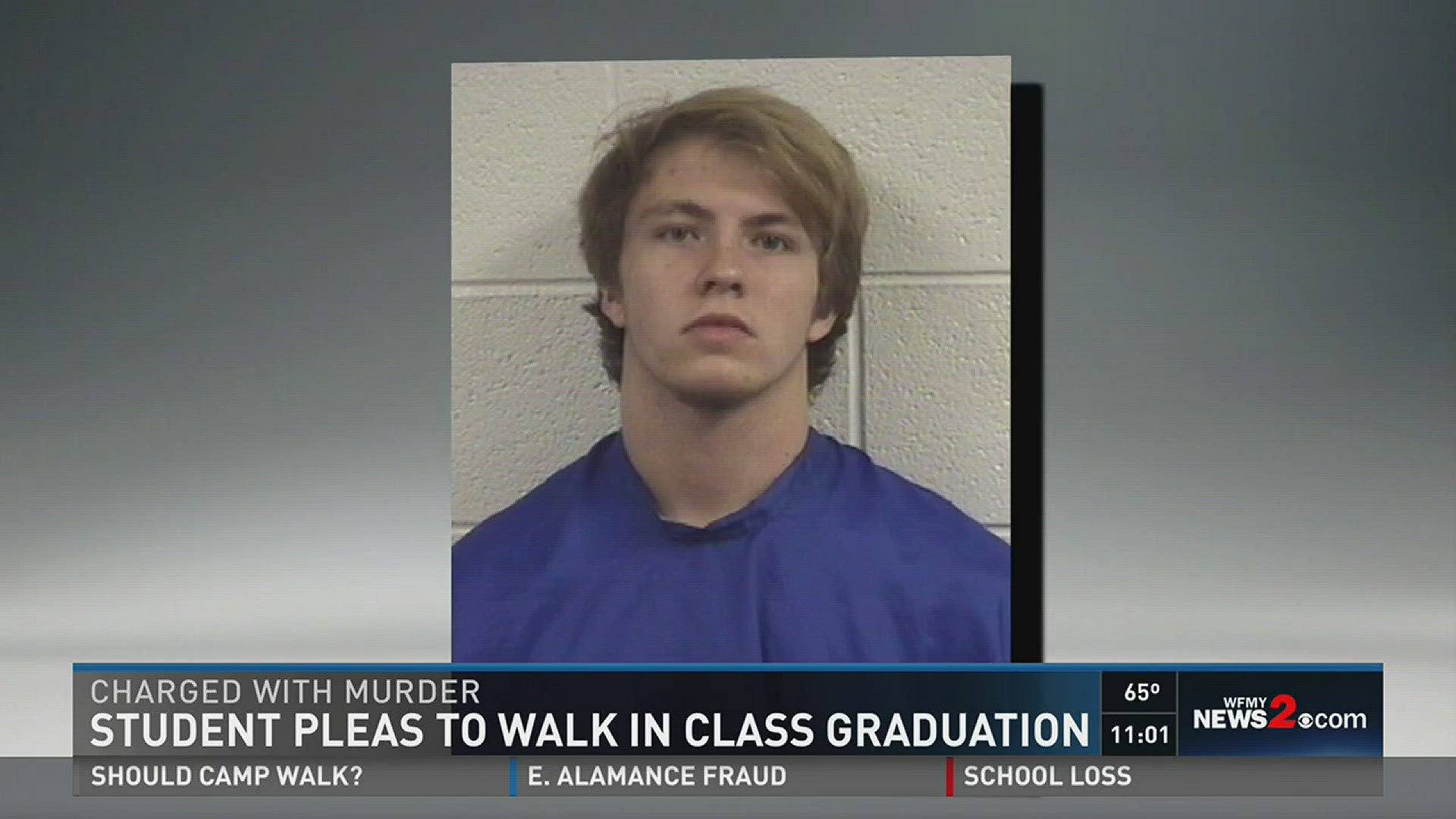 Student Charged with Murder Wants to Walk with Class at Graduation