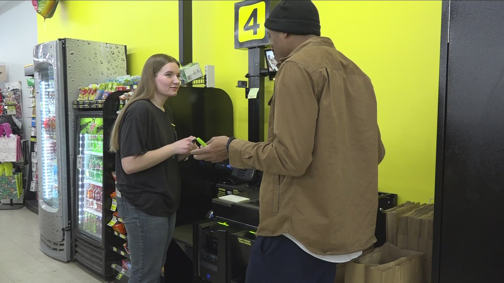 A Dollar General in Silver Creek shares positivity around its store. Customers are noticing them and loving it.