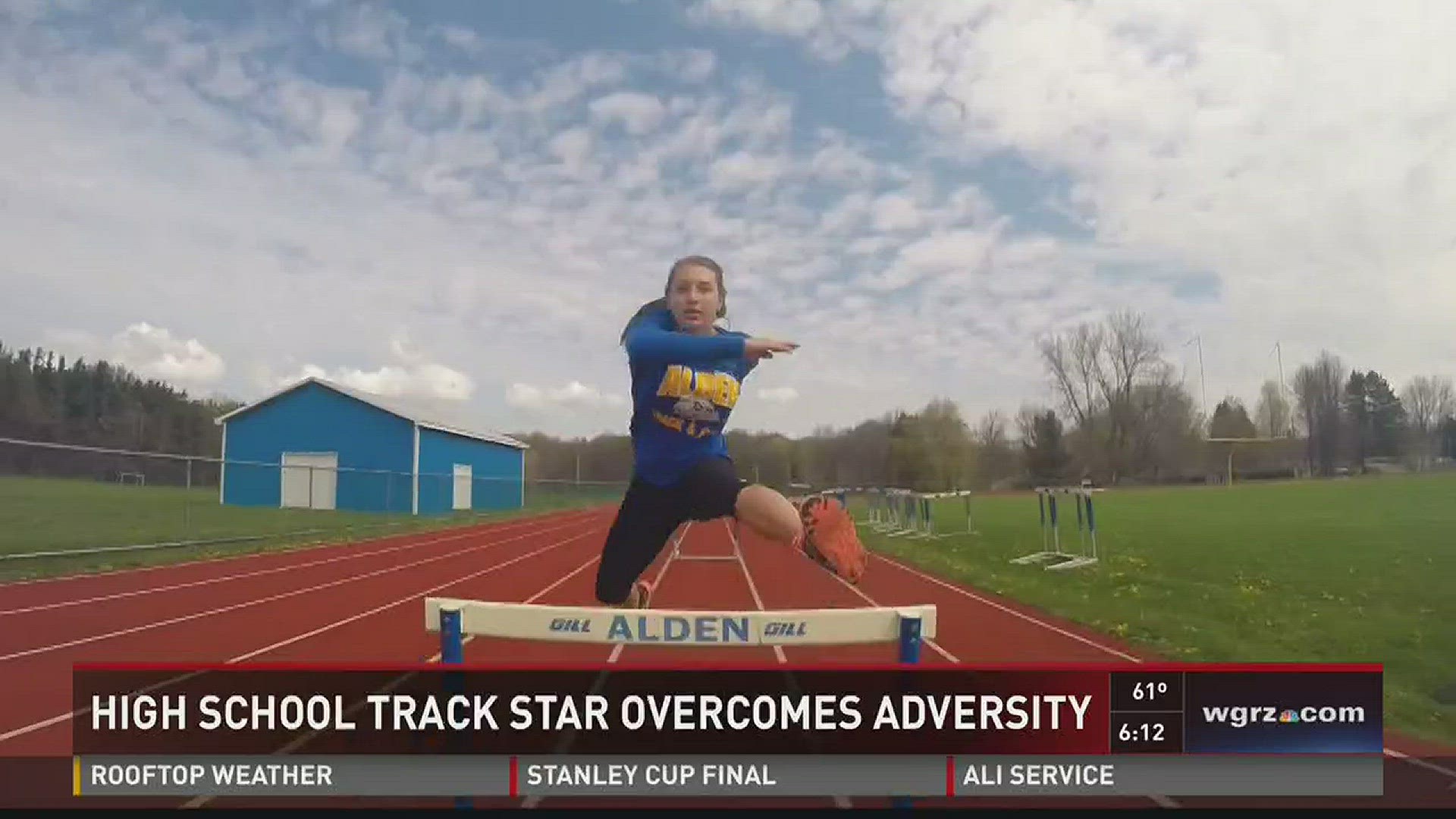 HIGH SCHOOL TRACK STAR OVERCOMES ADVERSITY