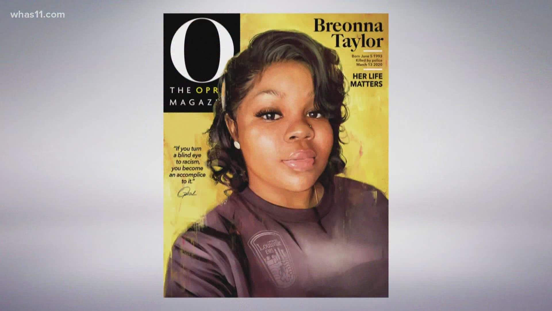 Oprah wrote an article, saying Breonna Taylor is just like her, just like us and like everyone who dies unexpectedly.
