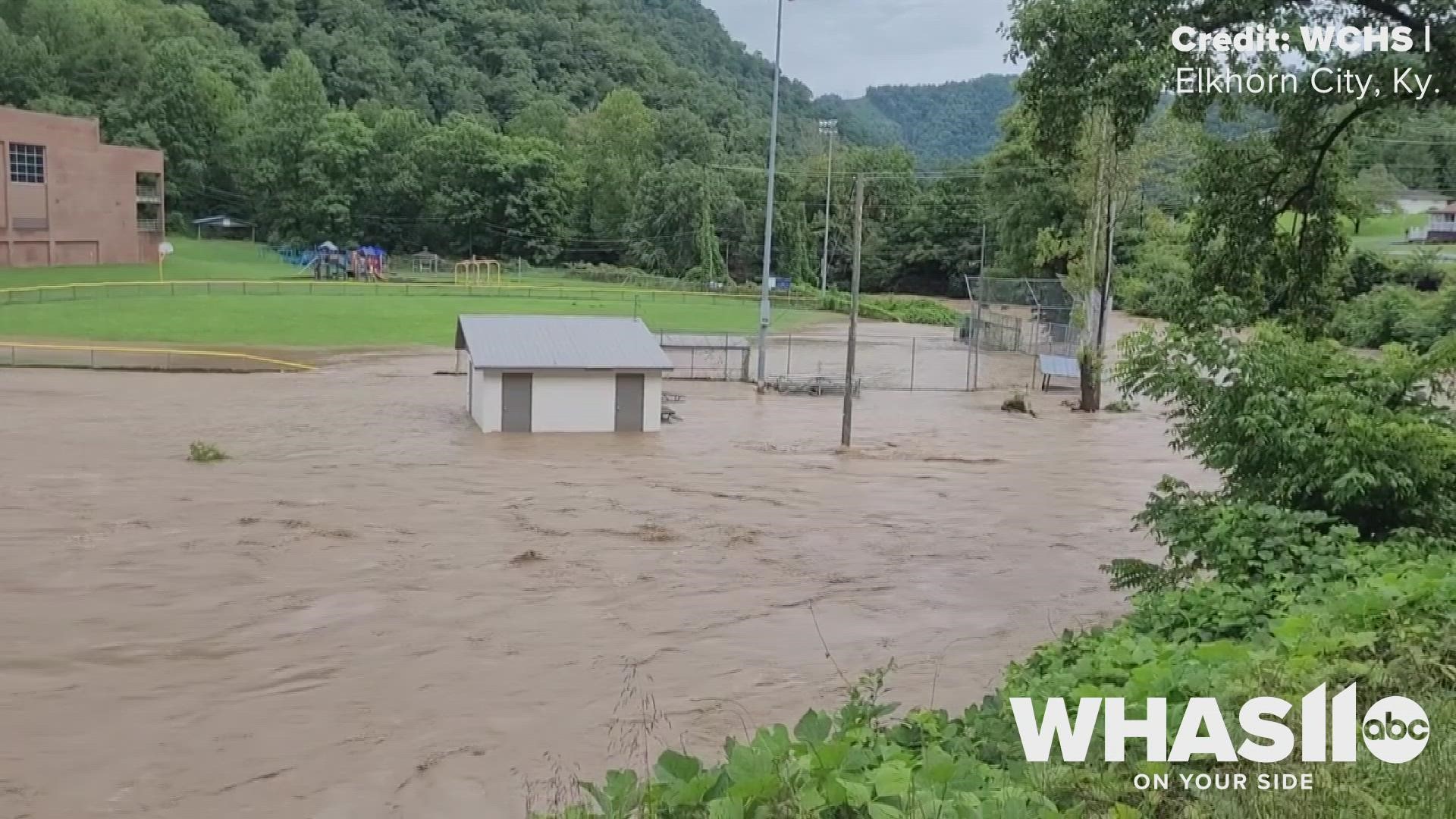 More heart-wrenching video of "catastrophic" flooding in eastern Kentucky. Governor Andy Beshear said Thursday three people have died.