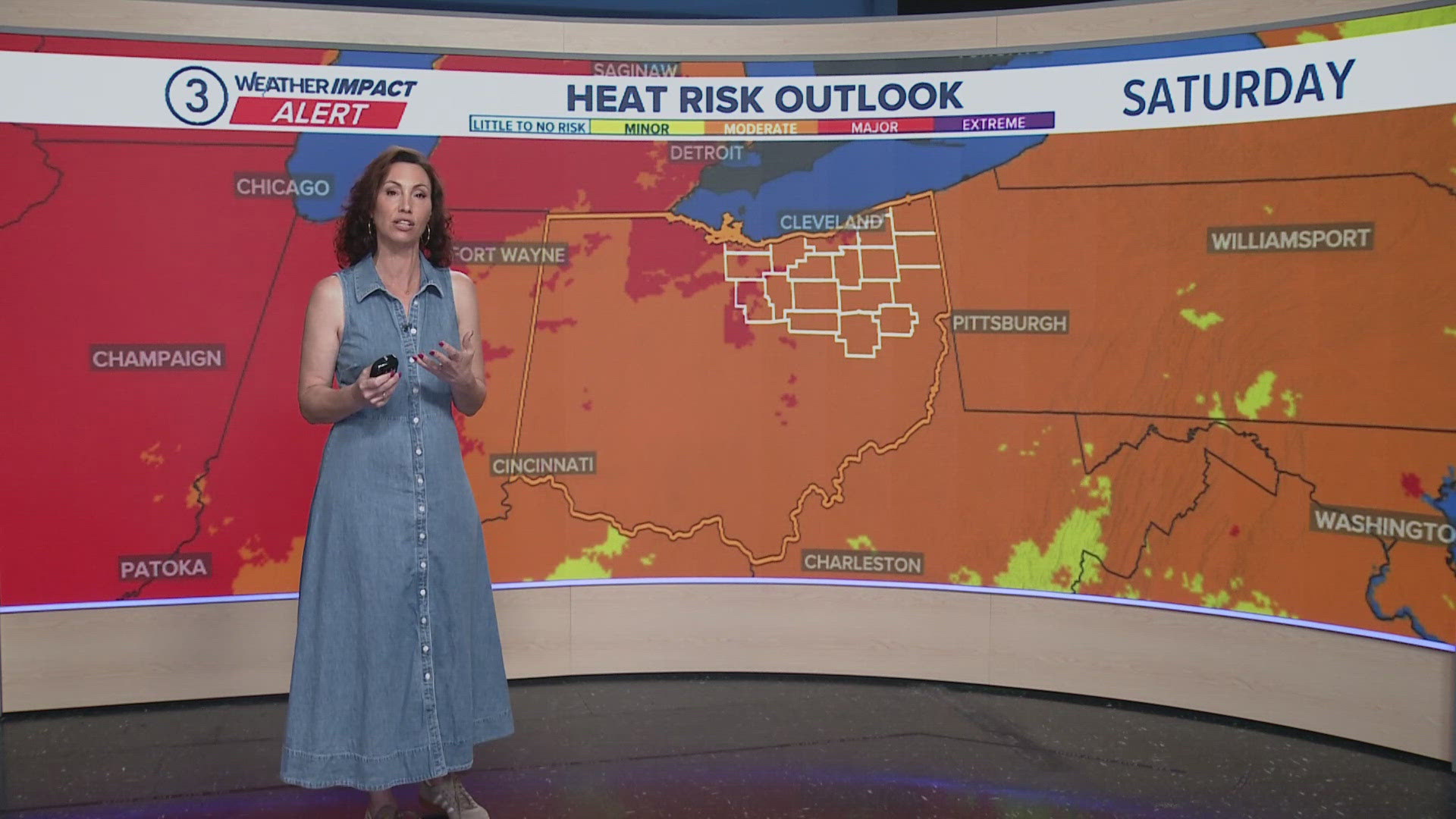 Weather Impact Alert in Northeast Ohio: Extreme heat watch issued for ...