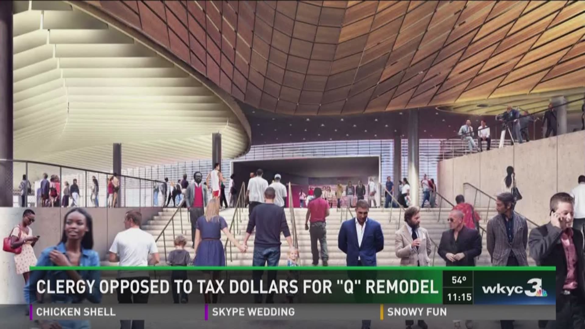 Clergy opposed to tax dollars for Q remodel