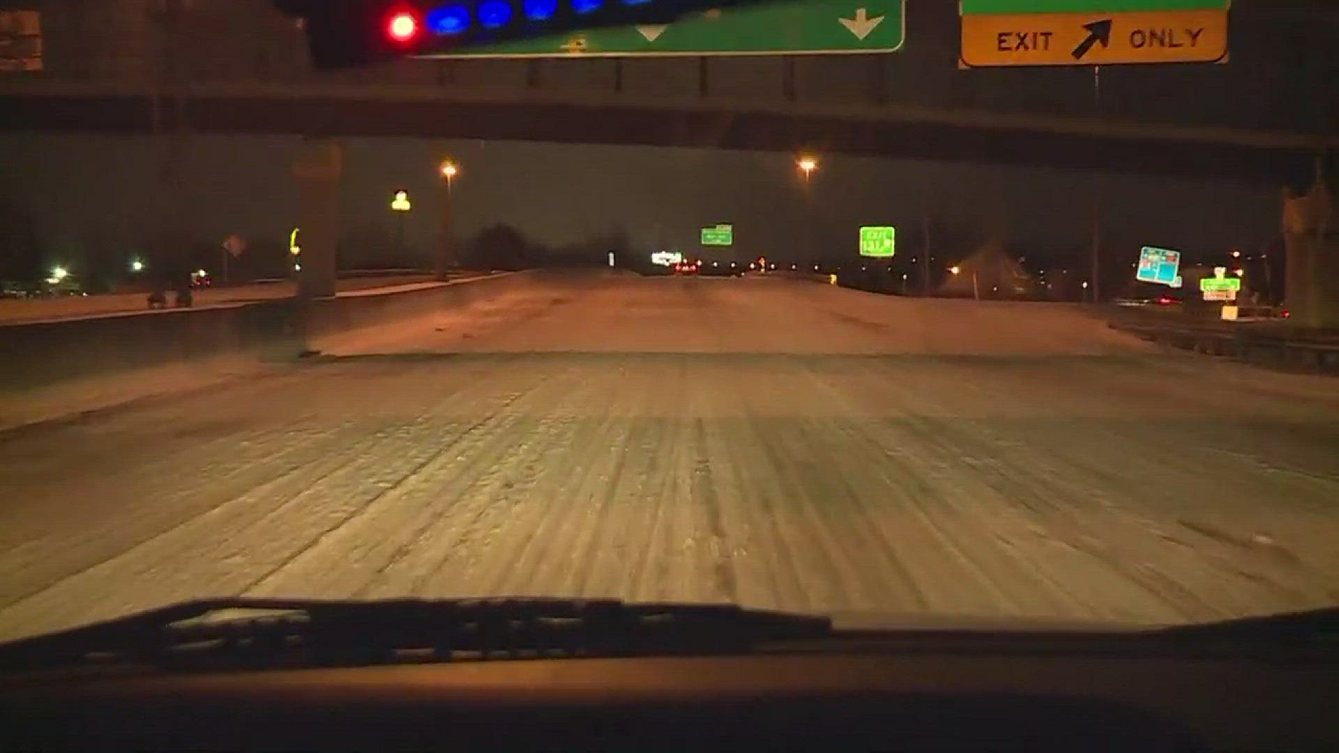 Jan. 13, 2018: The roads are messy after snowy conditions cleared the area. Here's what it was like driving along I-77 North in Akron toward Fairlawn around 5 a.m. today. Stay safe out there!