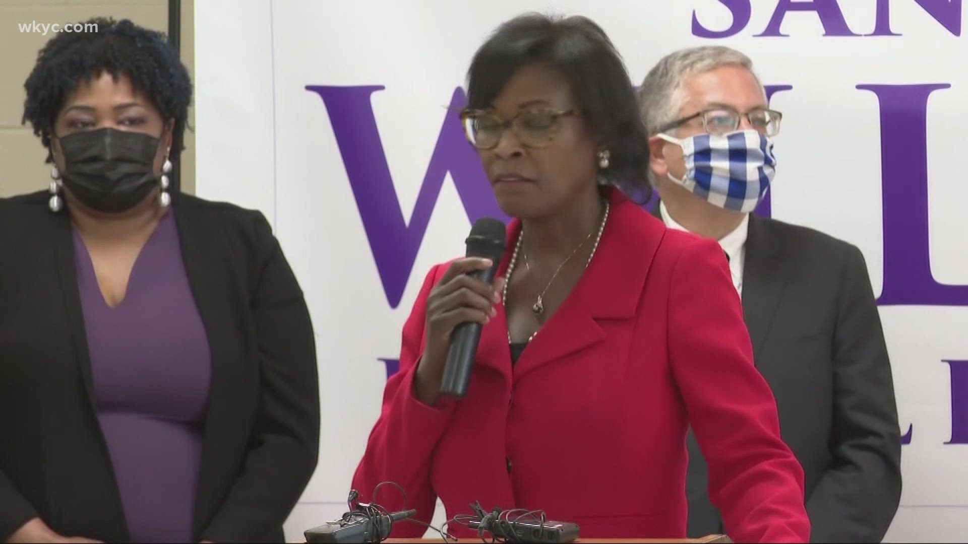 Williams is seeking to become Cleveland's first female African American mayor.