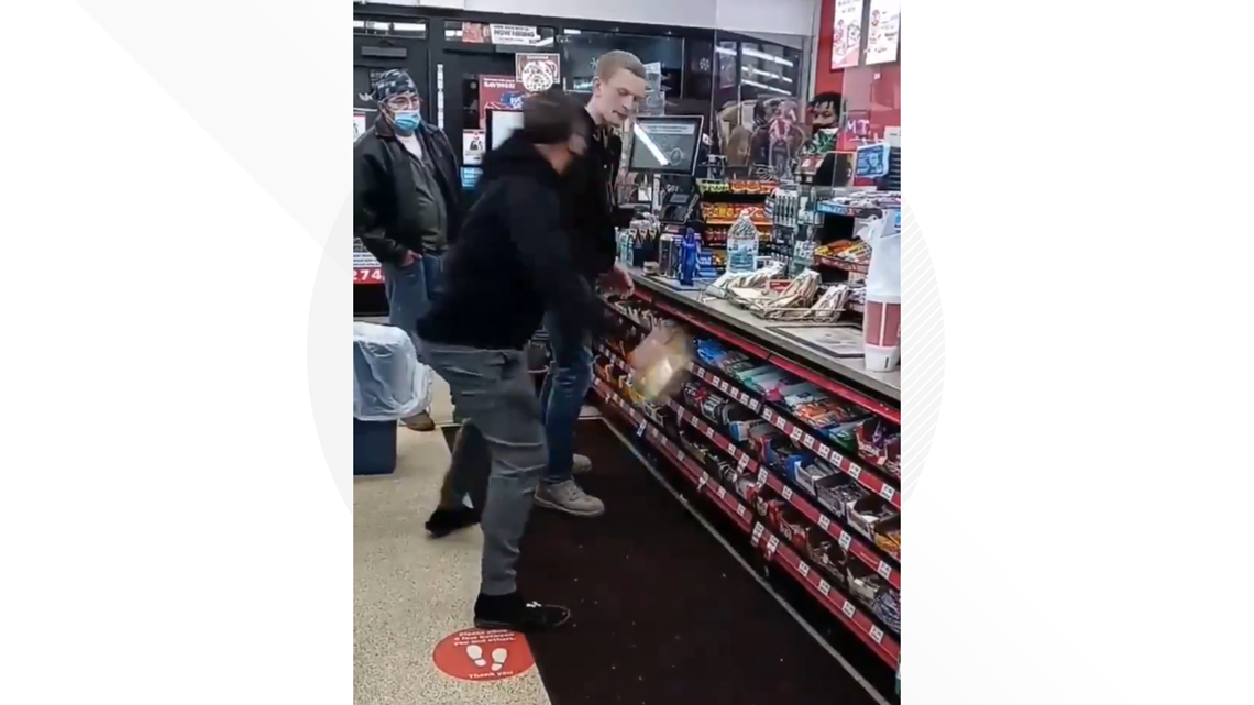 Video shows racially charged confrontation at Elyria gas station wkyc