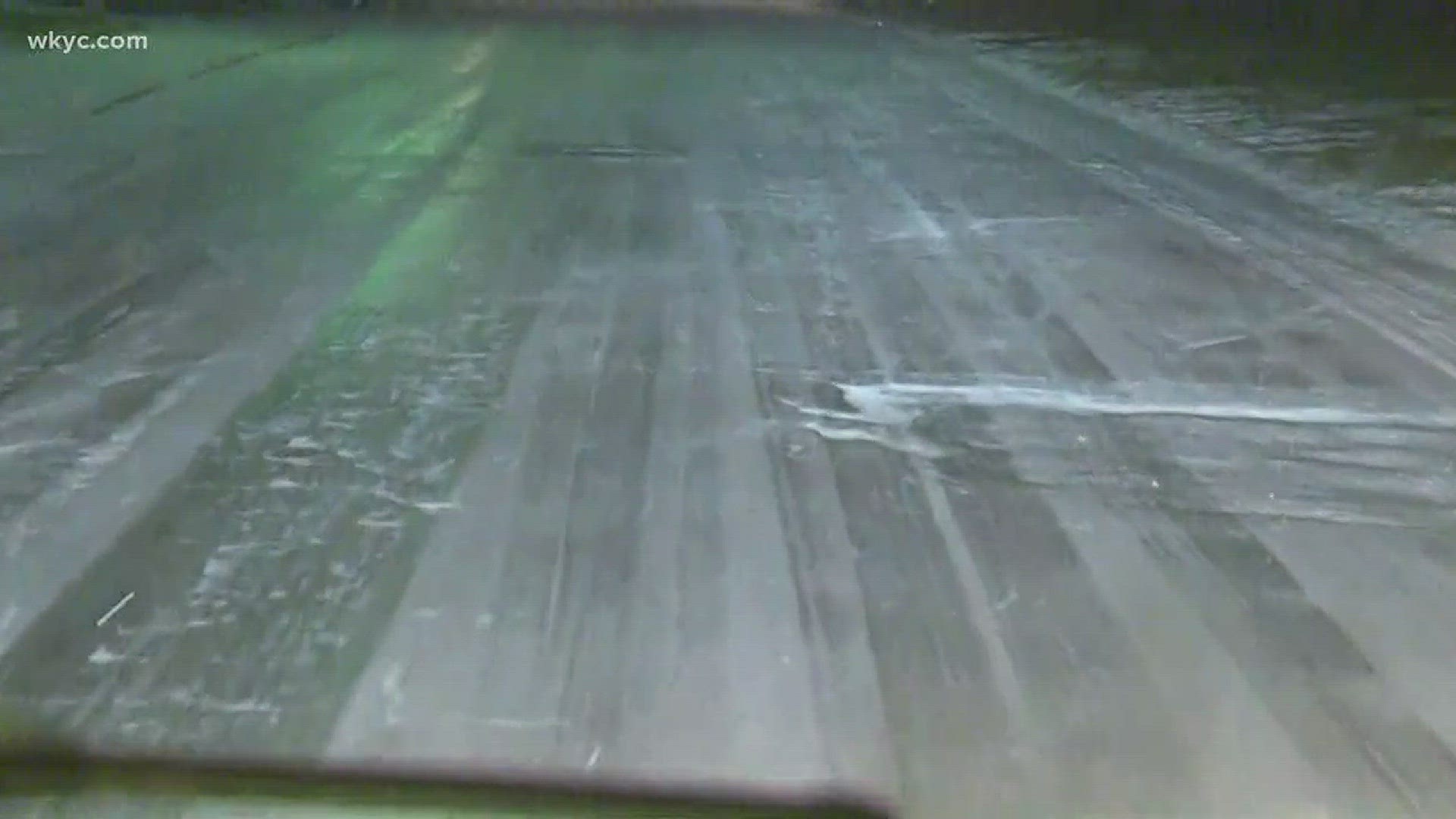 Icy conditions are impacting side streets as WKYC's Tiffany Tarpley showed us this morning.