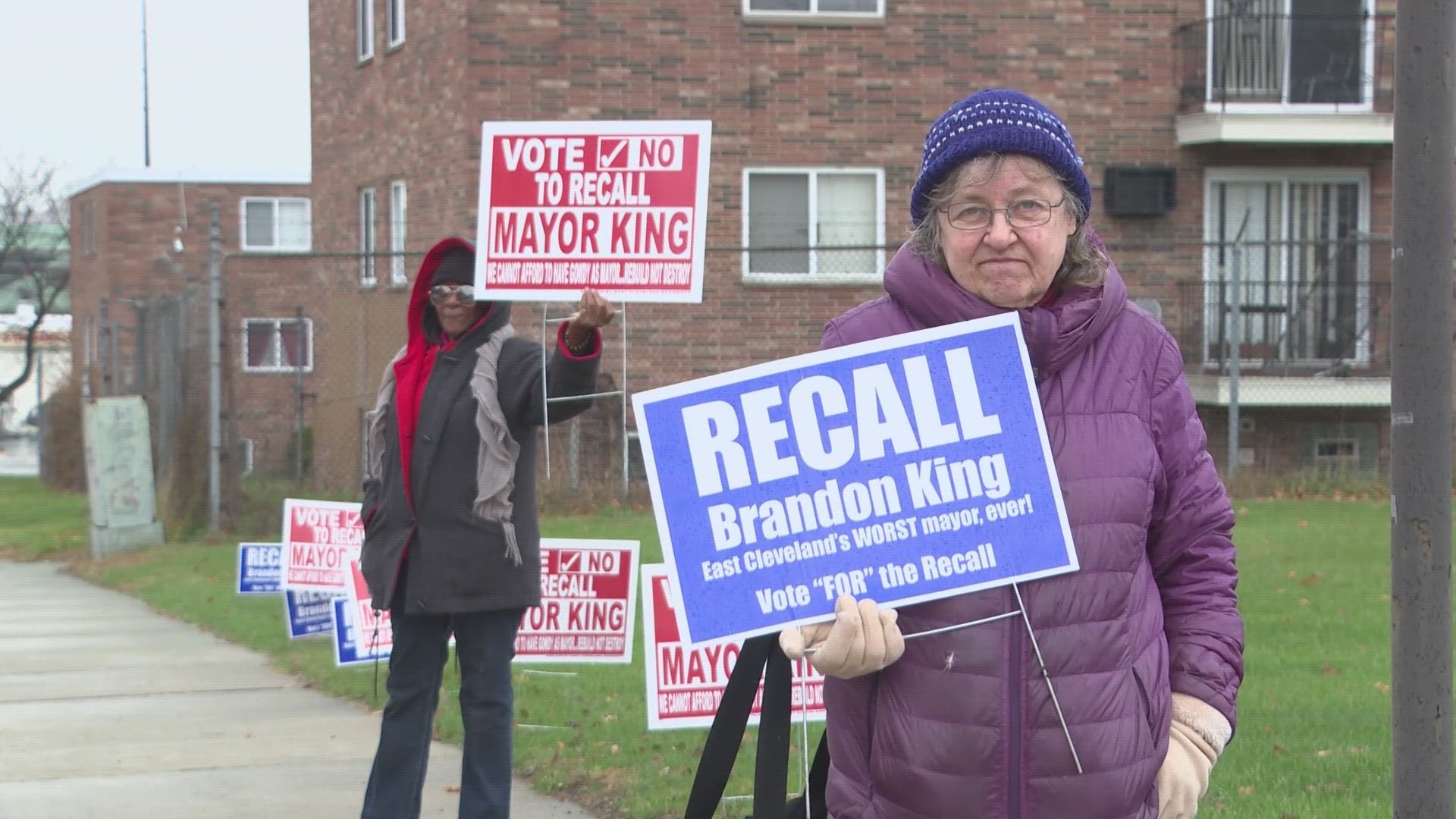 Early voting in the recall election began in November.