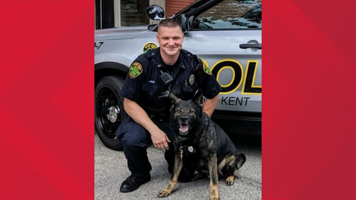 Kent police K-9 Iron retires after more than five years of service with ...