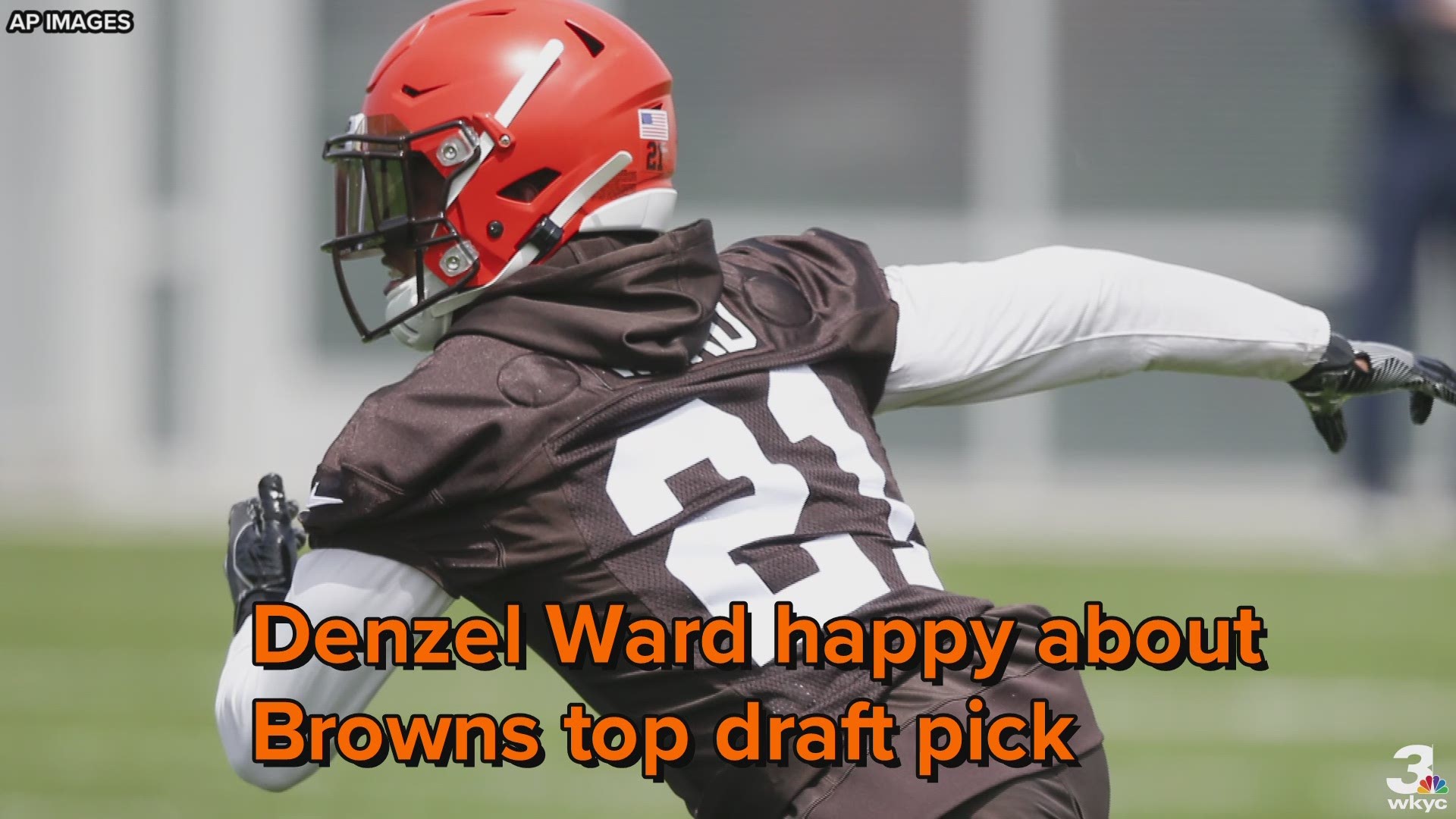 Second-year standout Denzel Ward is ‘real excited’ about teaming with Cleveland Browns rookie cornerback Greedy Williams.