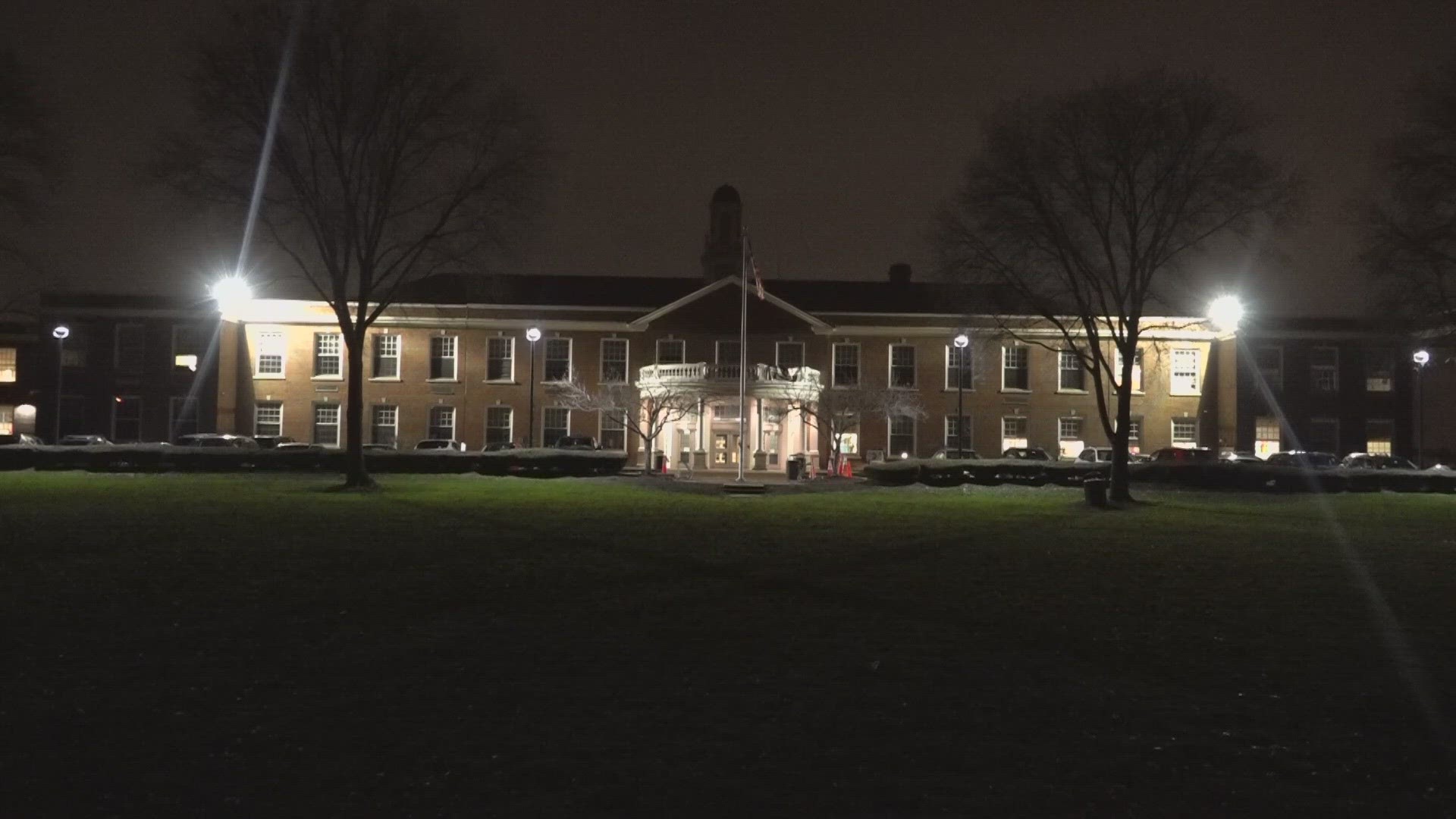 Shaker Heights police arrested a 19-year-old Cleveland man and 16-year-old Cleveland boy. The district is reviewing its safety and security protocols.