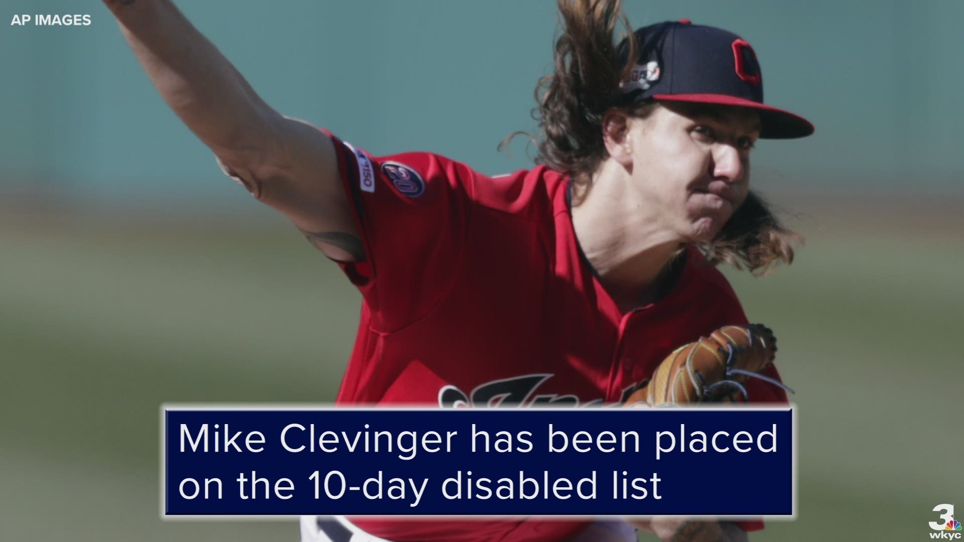 According to Cleveland Indians manager Terry Francona, it will be 6-8 weeks before starting pitcher Mike Clevinger resumes baseball activity.