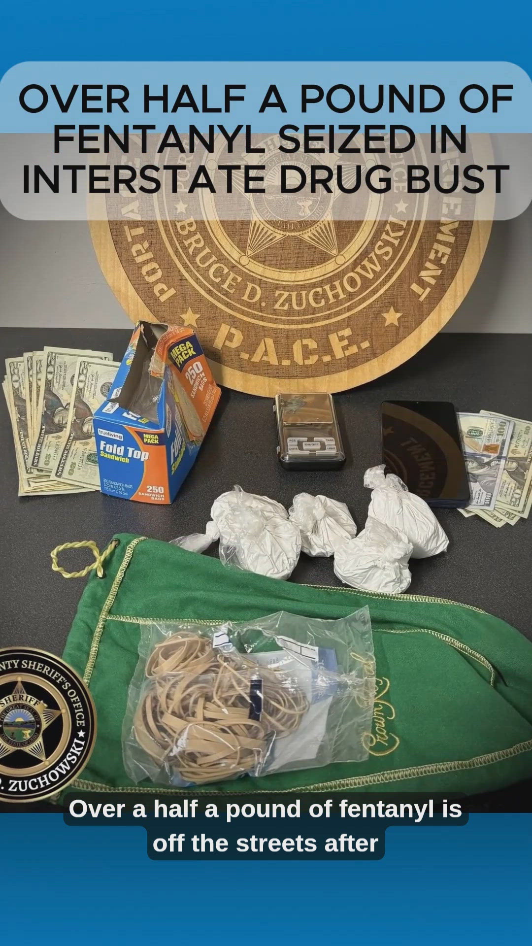 Portage County Sheriff's Office seizes over half a pound of fentanyl in ...