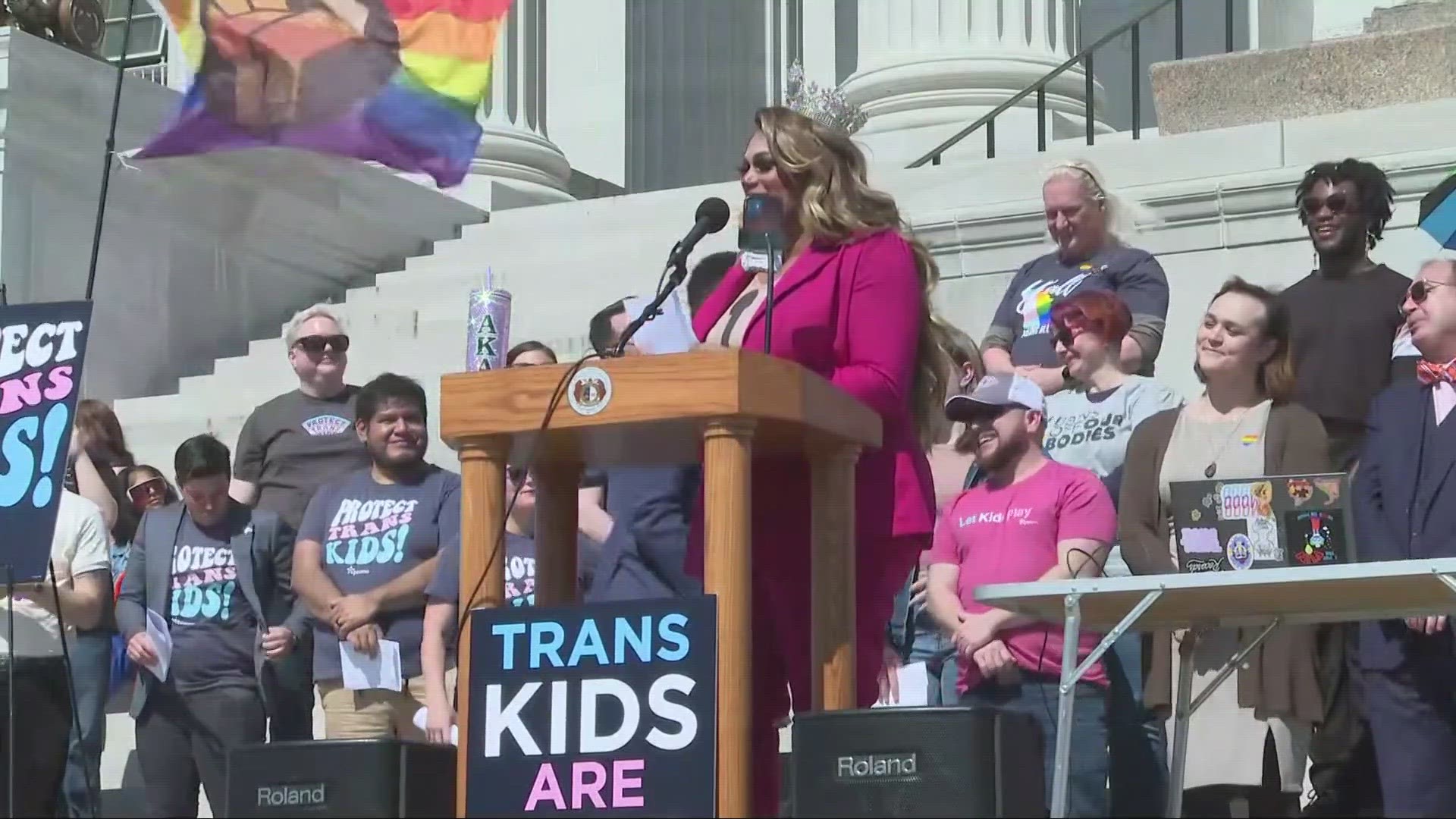 Republican lawmakers have swept aside the Democratic governor’s veto of a bill regulating some of the most personal aspects of life for transgender young people.