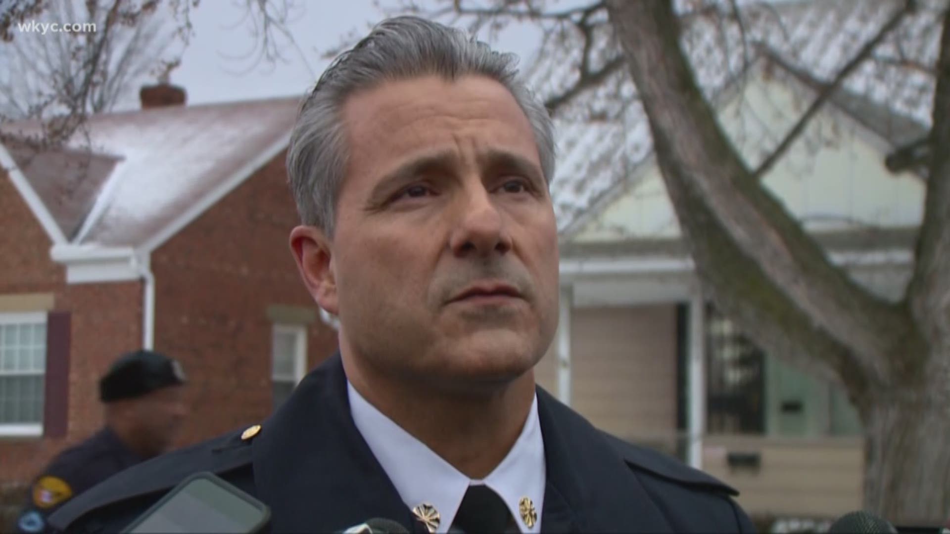 Cleveland firefighters filed a written demand today to the city of Cleveland demanding that Fire Chief Angelo Calvillo be immediately removed from office and charged with multiple criminal acts.