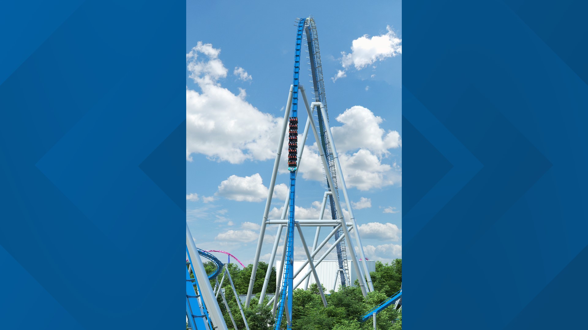 New Kings Island roller coaster completes first test run
