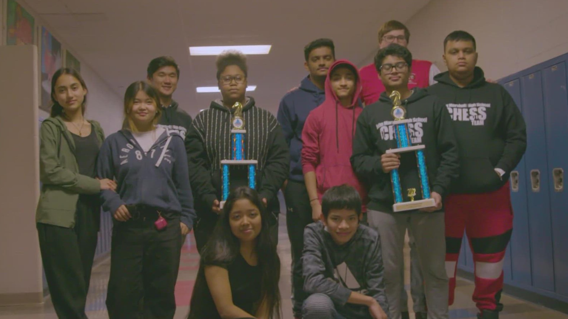 The group is made up of mostly immigrant and refugee students in the Cleveland Metropolitan School District. They recently placed in the top 20 during nationals.