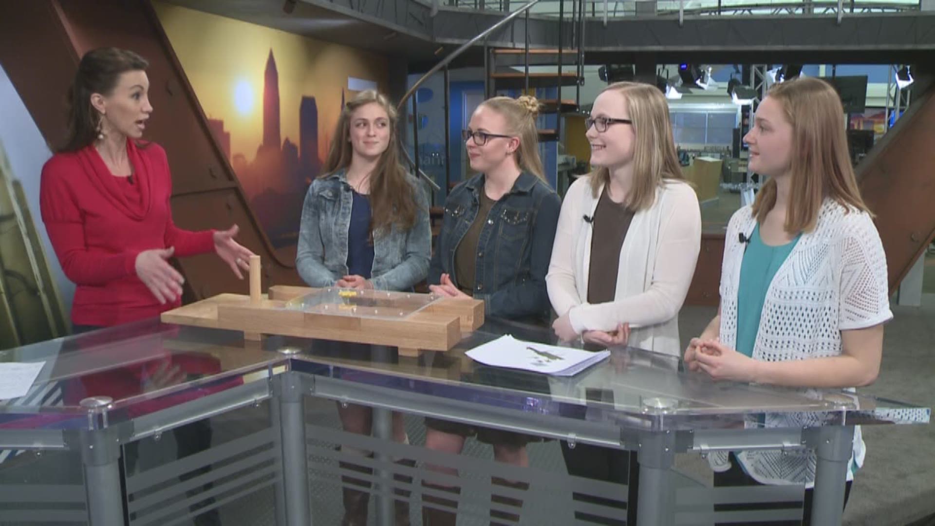 Girls in STEM: Copley students compete in SourceAmerica design challenge