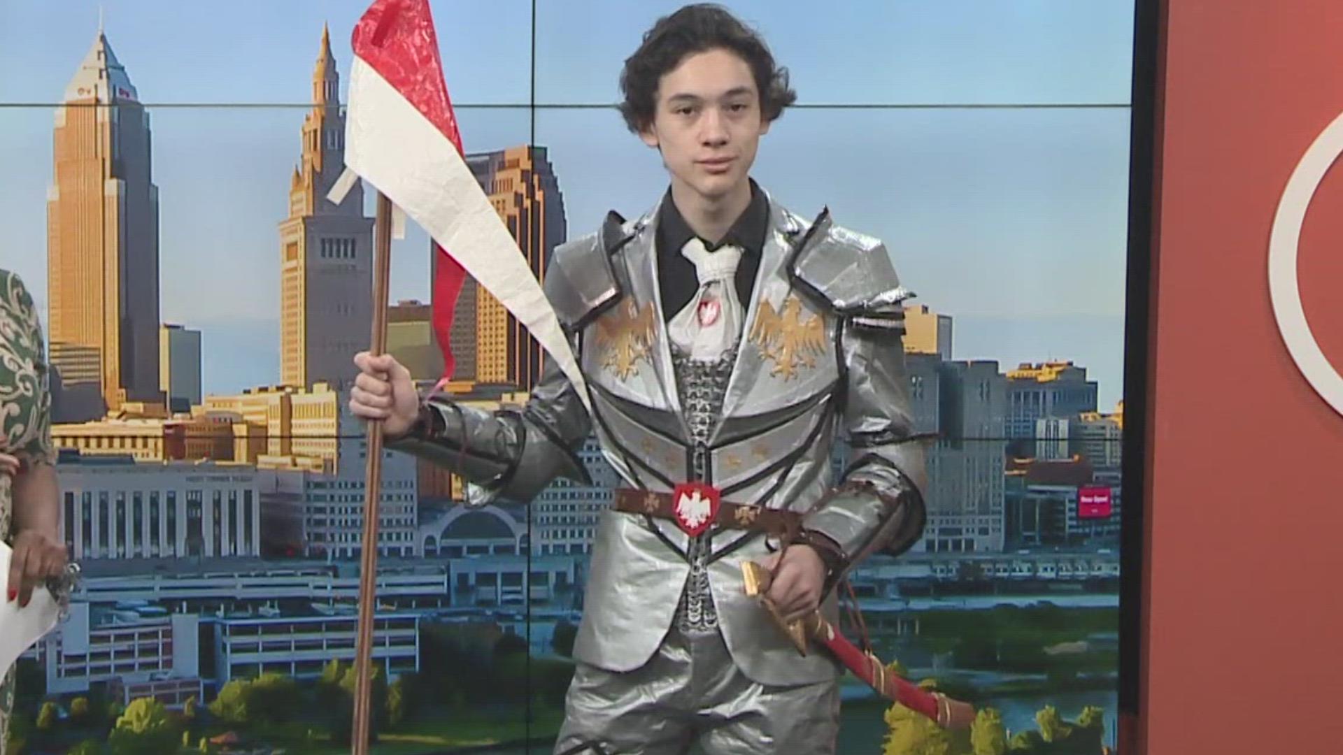 Lakewood teen Delano Young has been revealed as one of the finalists competing to win a $15,000 scholarship for his work in creating a tuxedo made of Duck Tape.
