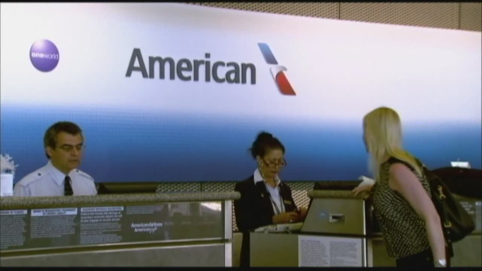 american airlines gate check stroller