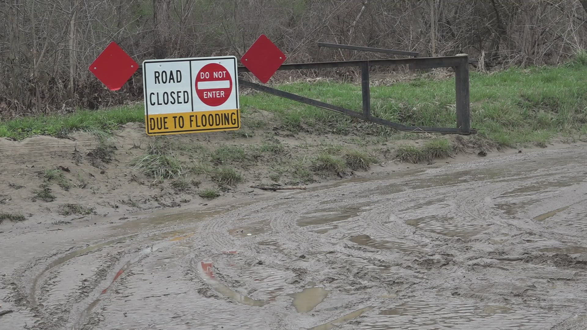 In Wooster, a homeless resource center saw ankle-deep water flood its office space.