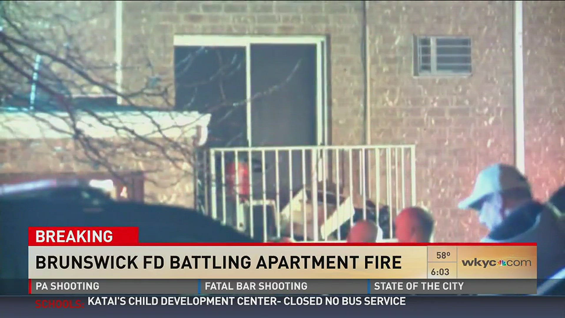 March 10, 2016: WKYC's Will Ujek is at the scene of yet another Brunswick apartment fire. Follow @WillUjek on Twitter for more updates.