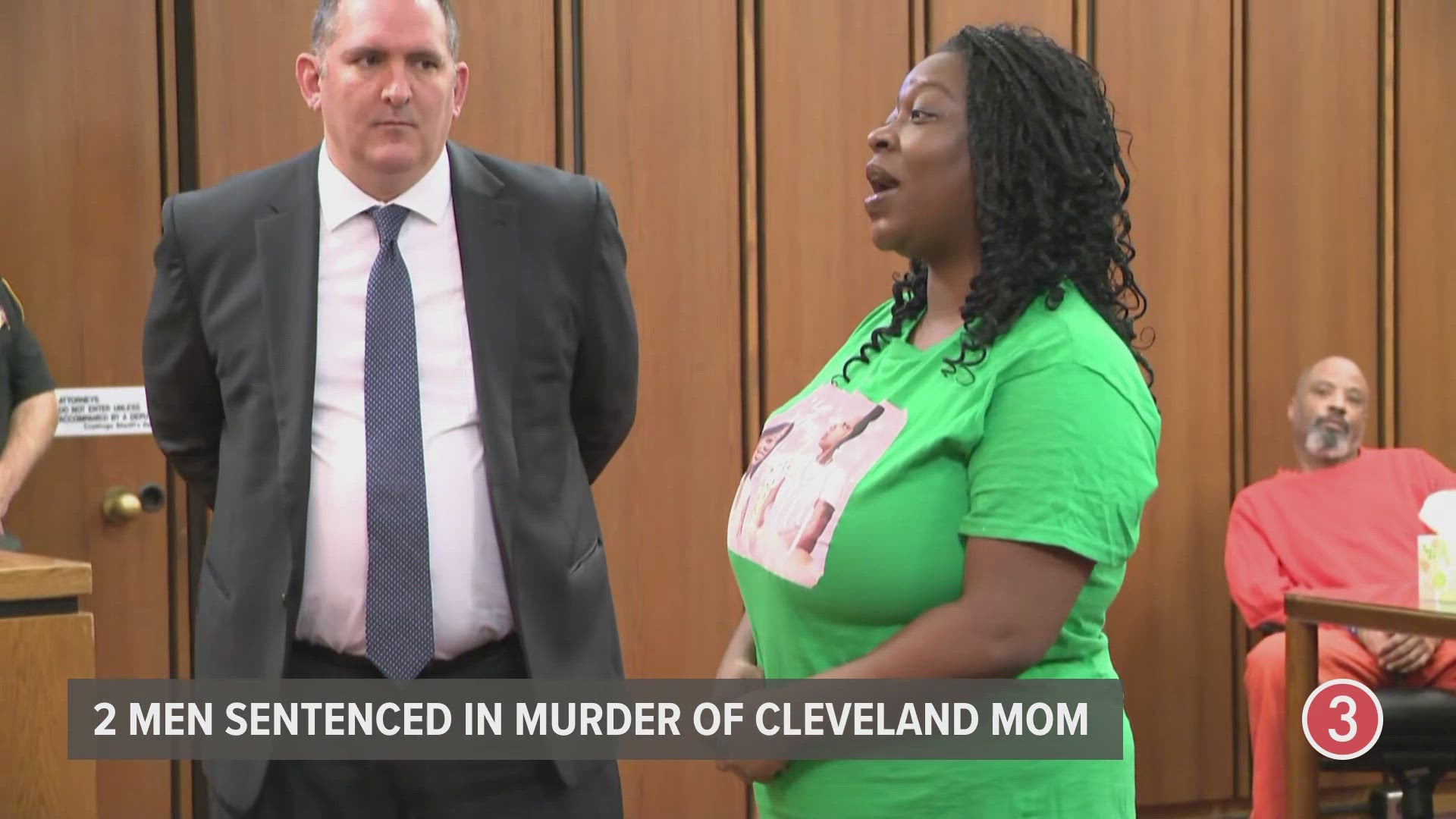 Kennesha Ballard spoke during the sentencing for two men that killed  29-year-old Alyson Appling-France in Cleveland.