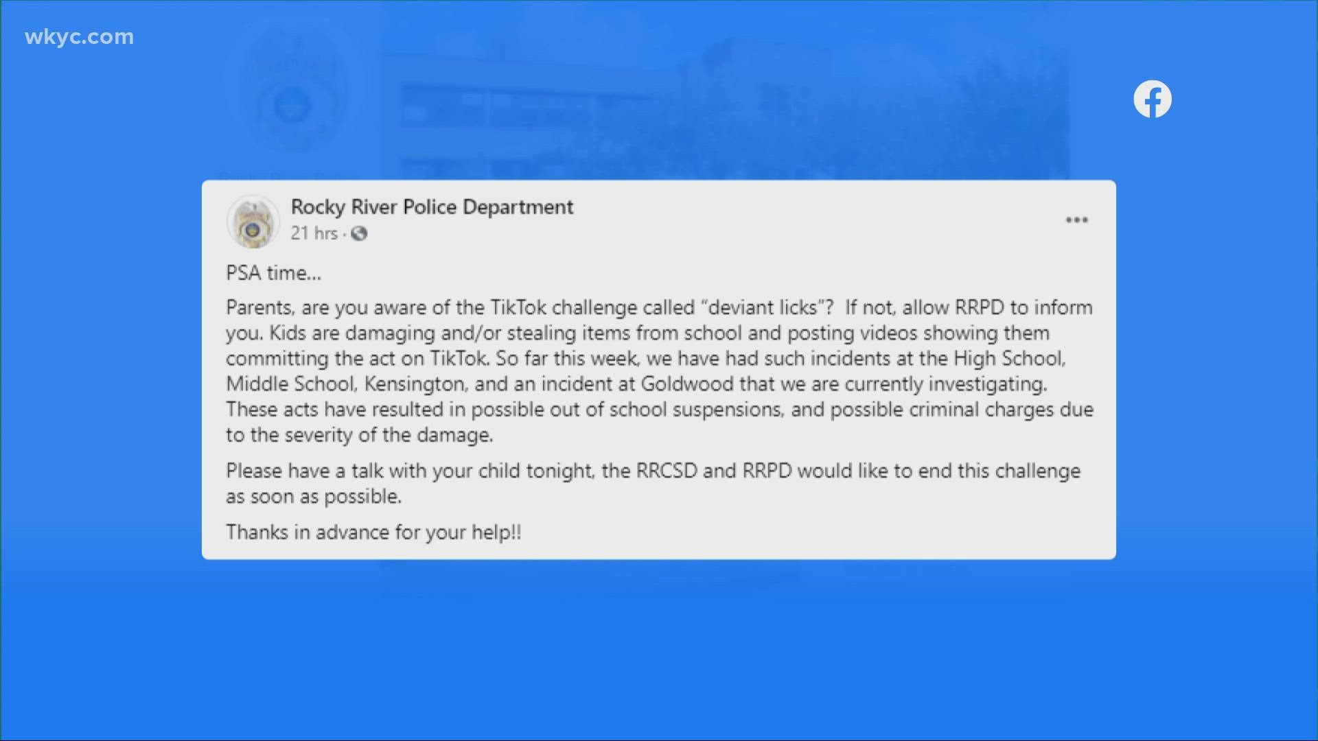 School police department warns students to stay away from 'Devious
