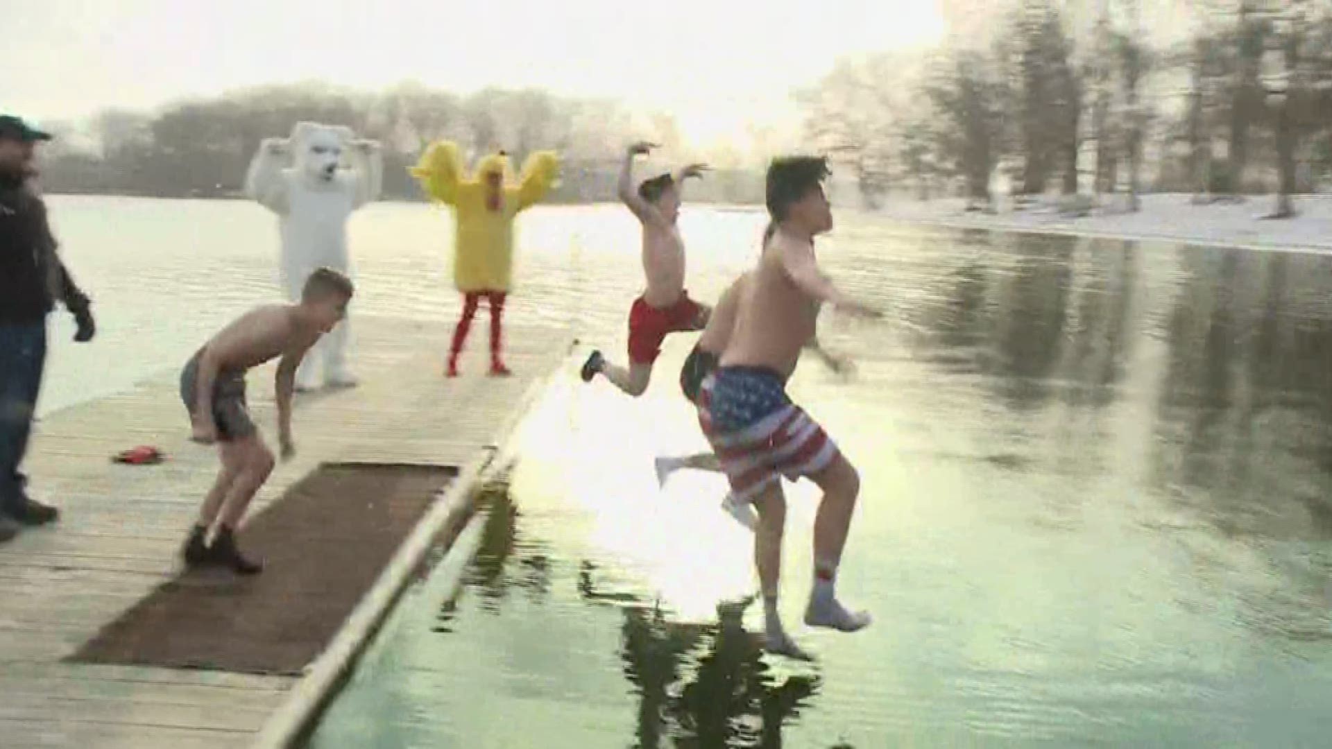 17th Annual Portage Lakes Polar Bear Jump benefits Ronald McDonald House & Rotary Camp of Akron