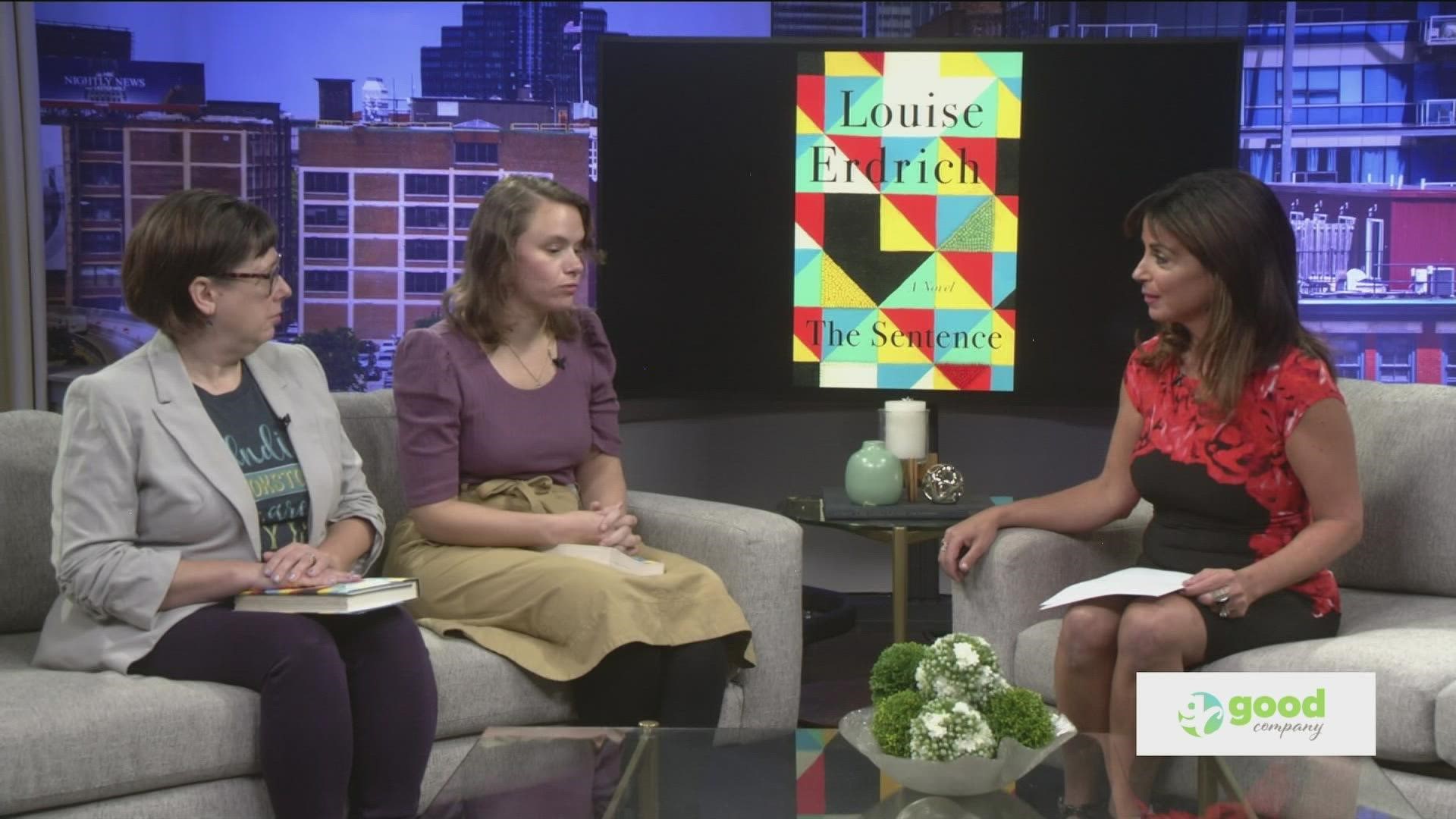 Elisabeth Plumlee-Watson & Toni K. Thayer from Loganberry Books speak with Hollie about October's Book Club pick "The Sentence".