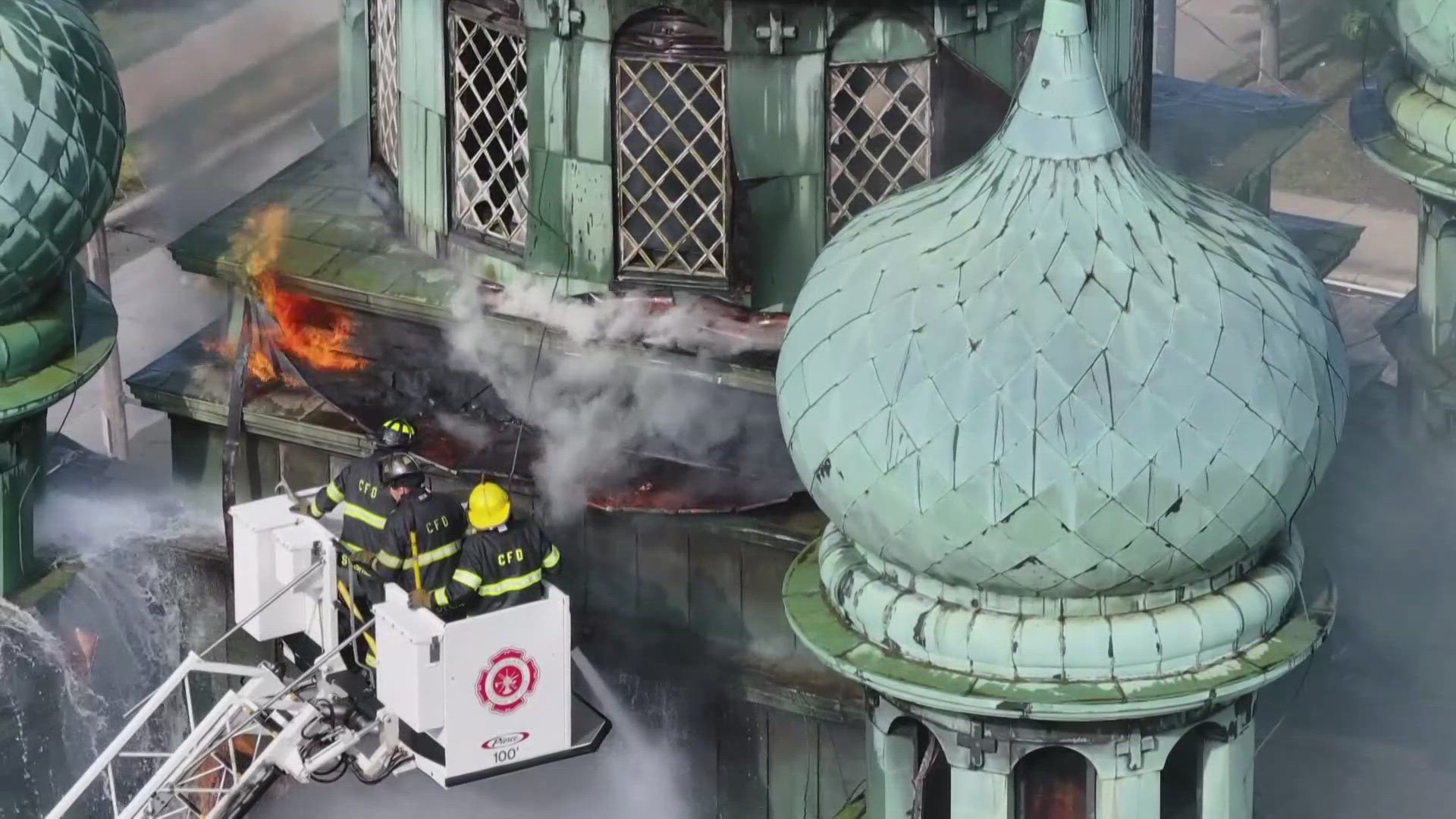 Insurer for St. Theodosius sues roofing company over 2024 fire in ...