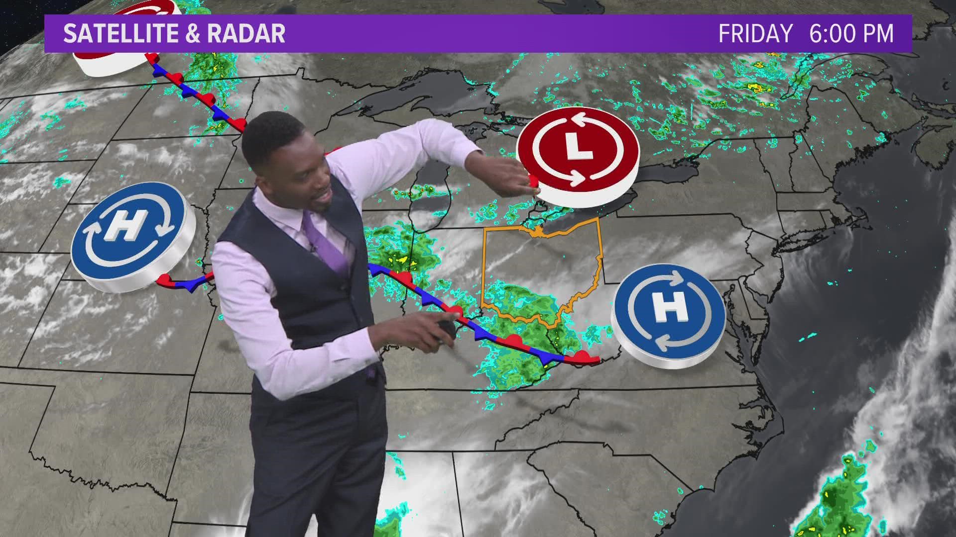 We'll be dodging areas of rain and storms this weekend. The good news is most hours look dry.