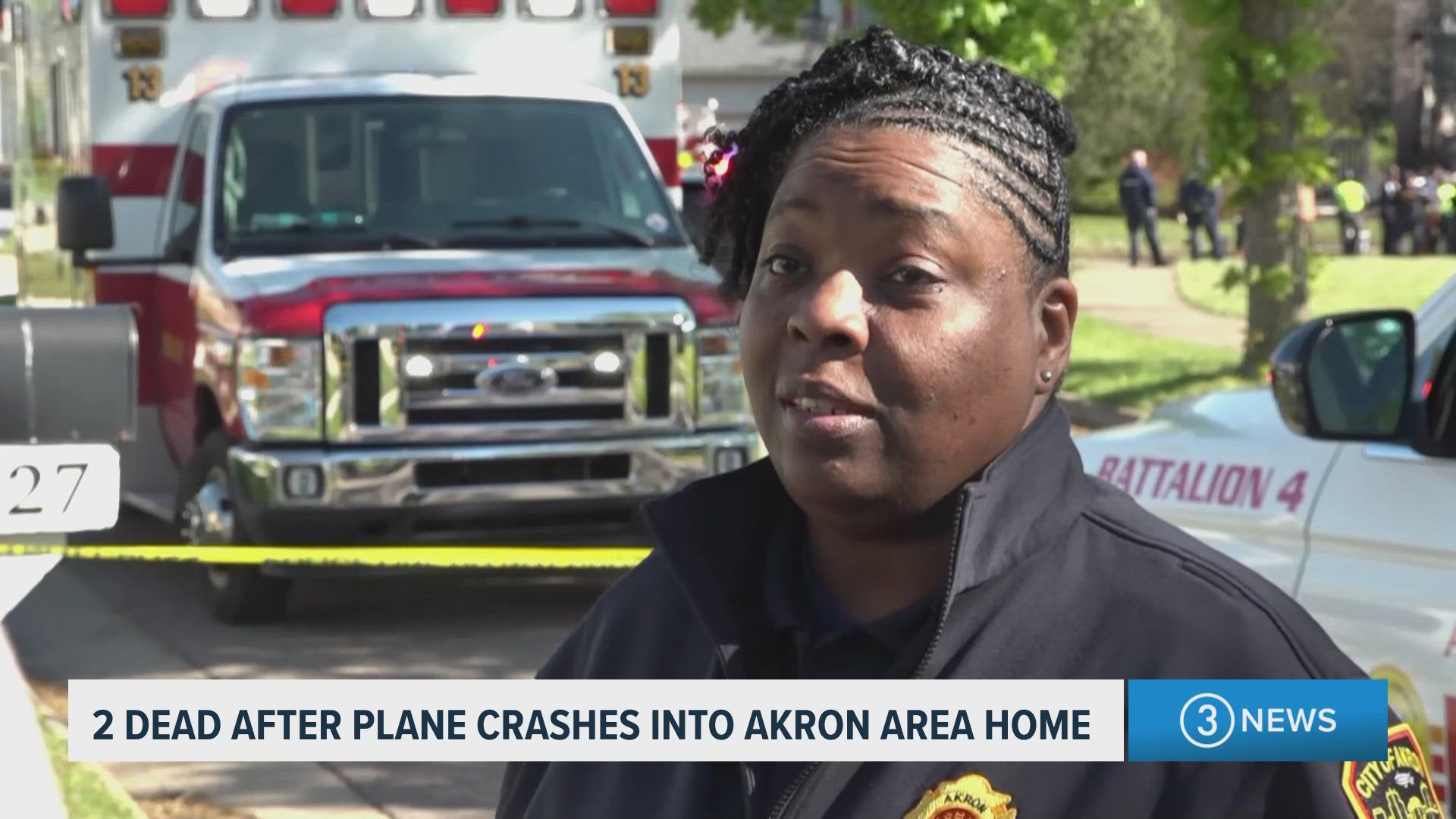 Plane crashes into Akron home | Fire Dept. Briefing - BREAKING NEWS ...