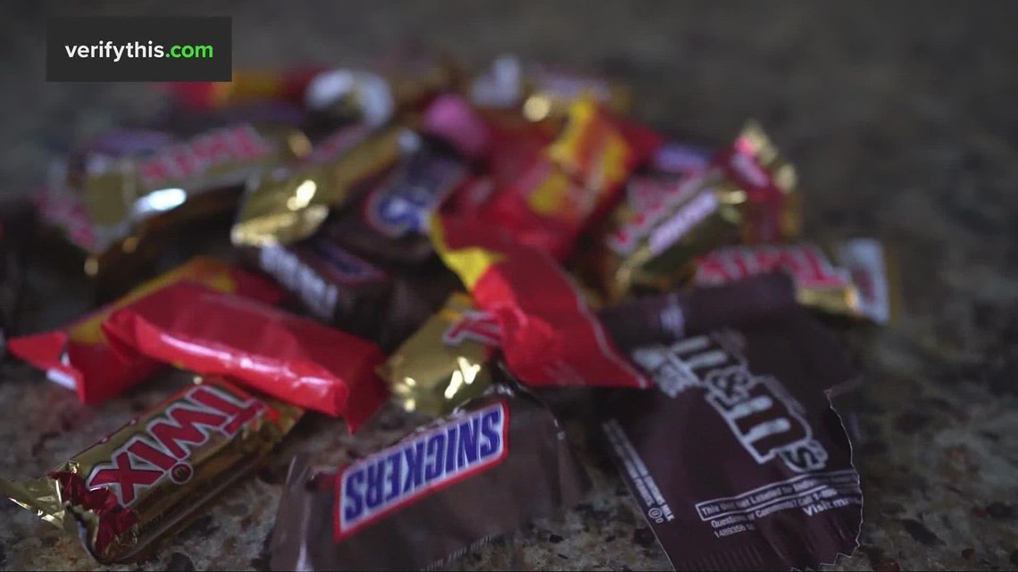 Legitimate reports of contaminated Halloween candy are not common