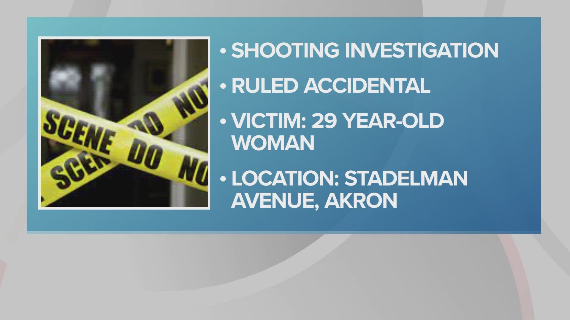 31-year-old Denzel Ayers was arrested and charged with negligent homicide and weapons while intoxicated.