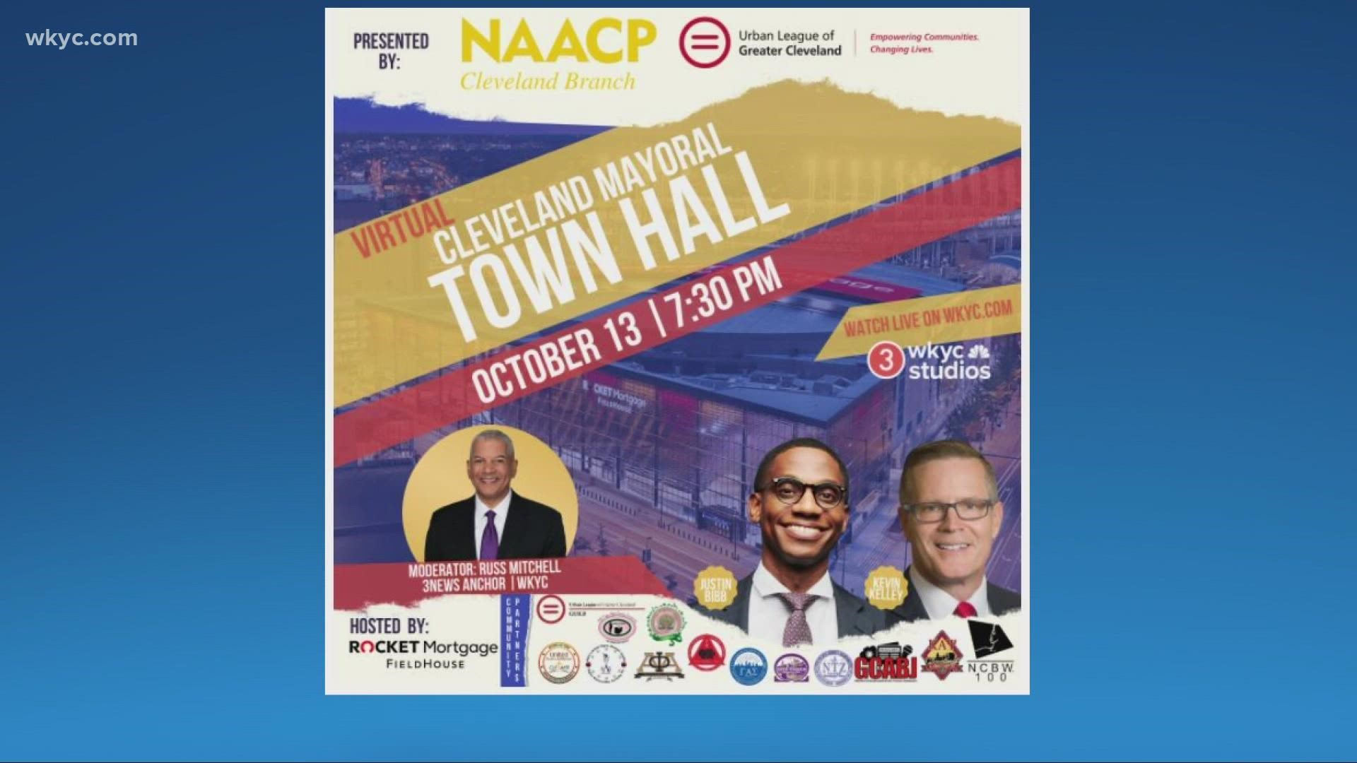 It's now less than 3 weeks to go until Cleveland voters elect a new mayor, and tonight the candidates will go at it again in a town hall.