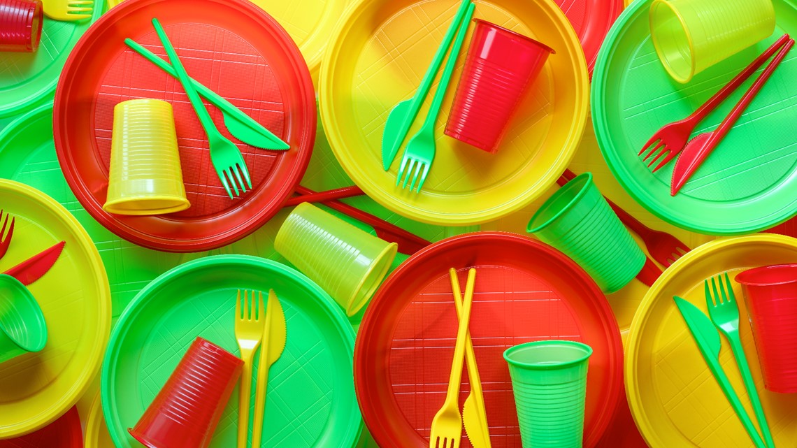 Can I recycle disposable dishware?