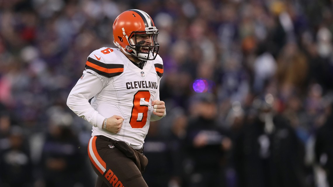 Baker Mayfield Cleveland Browns Rookie Year Style NFL Jersey