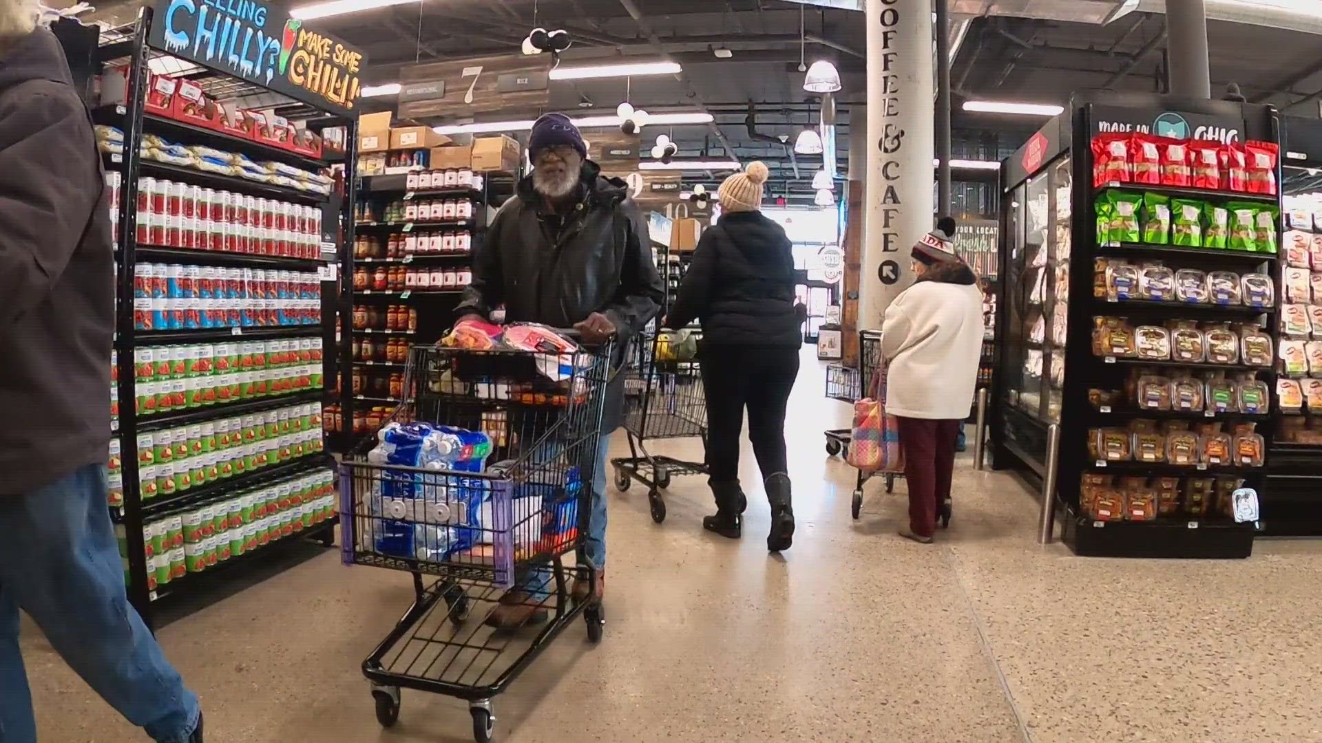 The store officially opened its doors on East 105th Street in Cleveland on Tuesday, Jan. 16.