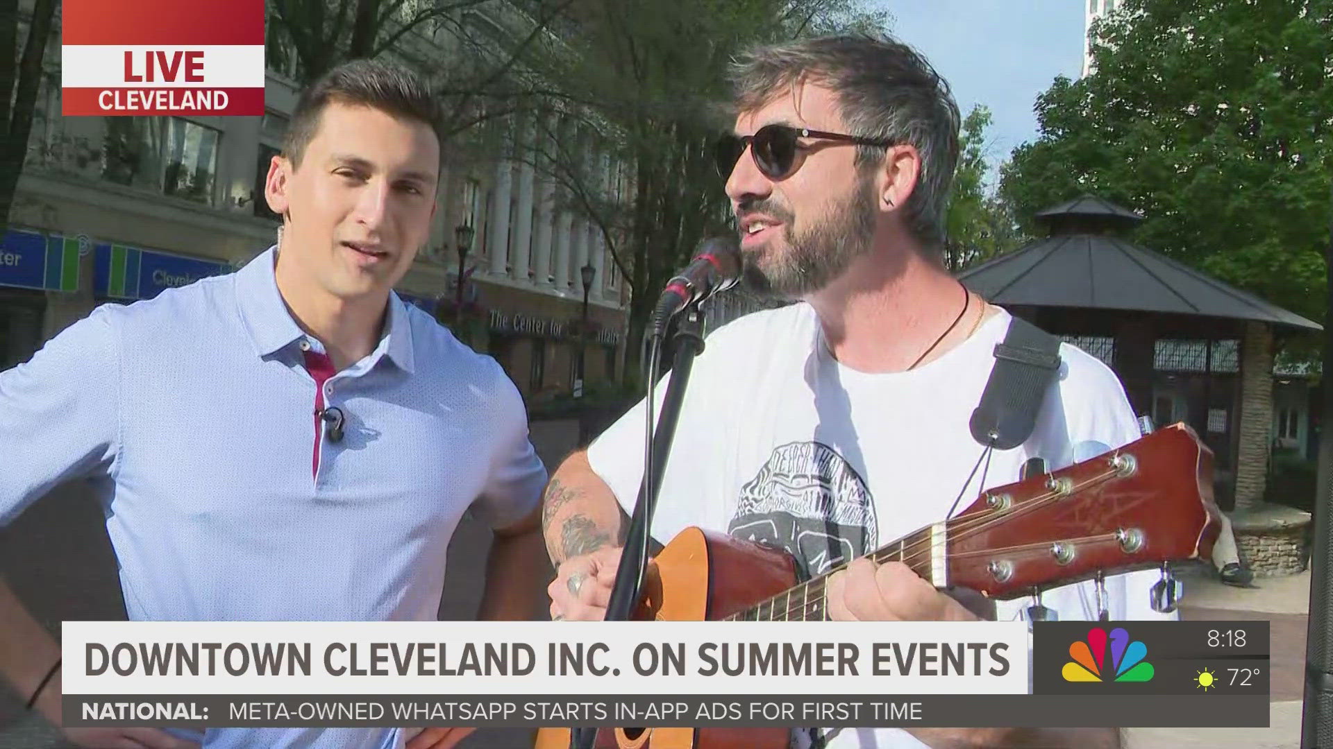 Ian Meadows of Downtown Cleveland Inc. joins 3News' David Greenberg to discuss some of the fun things happening in Playhouse Square this summer.