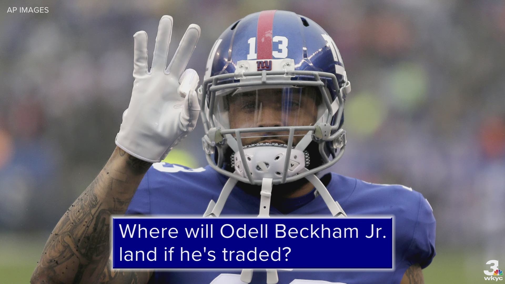 Browns have best odds to land Odell Beckham Jr. if he's traded
