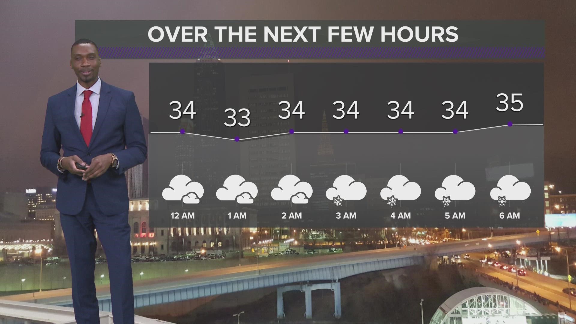 FORECAST | Snow showers to dampen the week | wkyc.com