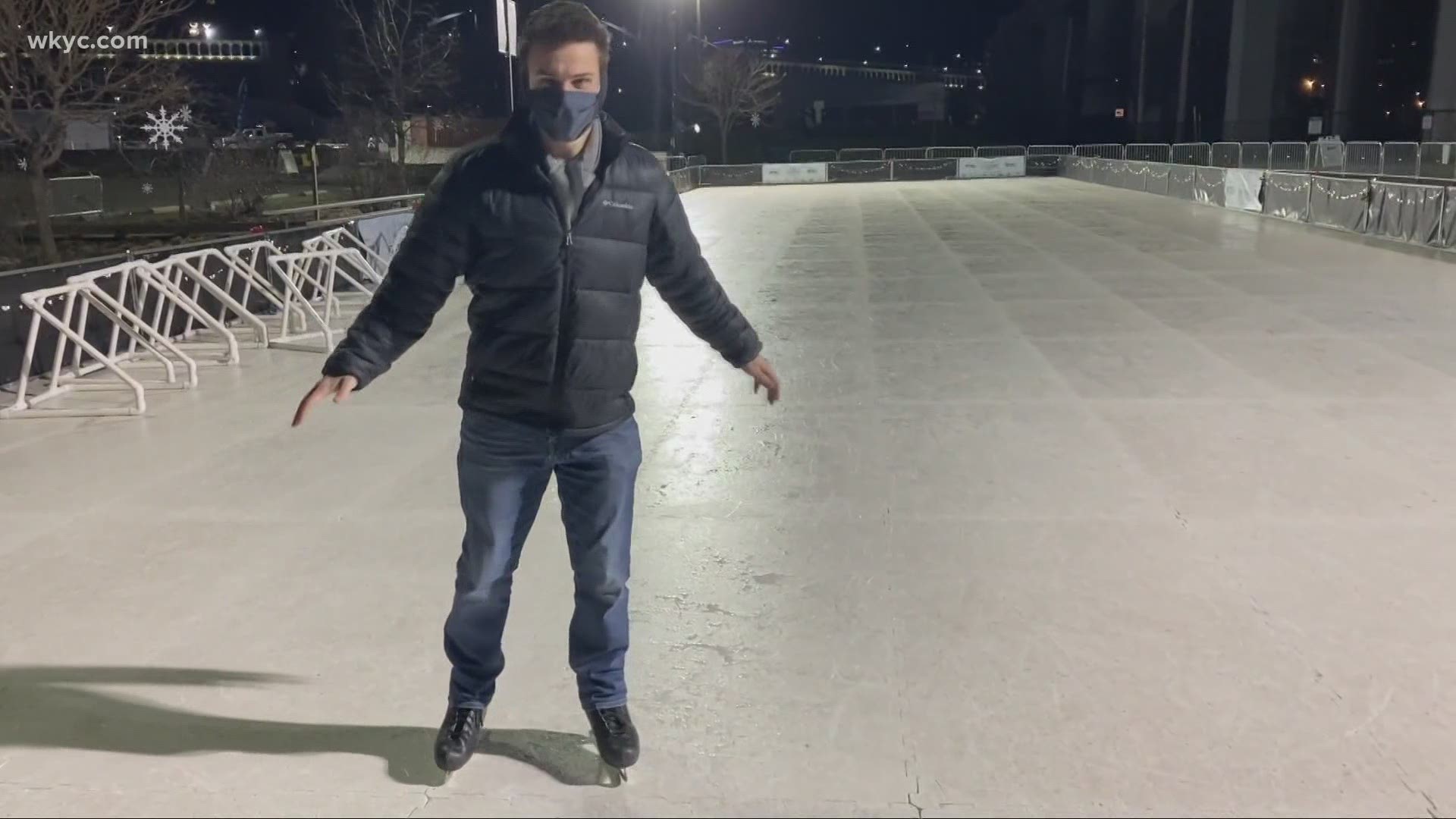 Strap on those ice skates and hit the rink! 3News' Matt Standridge takes us on his next GO-HIO adventure at the Merwin's Wharf synthetic skating rink.
