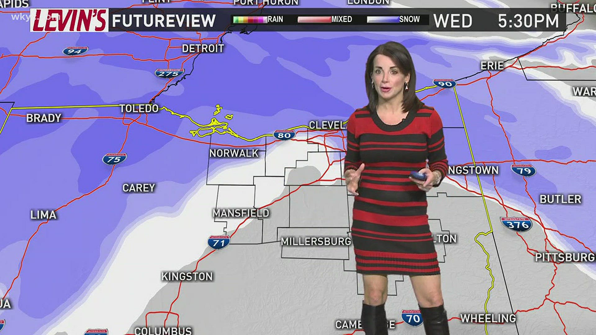 More snow is coming to Northeast Ohio after a day of heavy lake effect snow slammed portions of the area. Hollie Strano has the details...