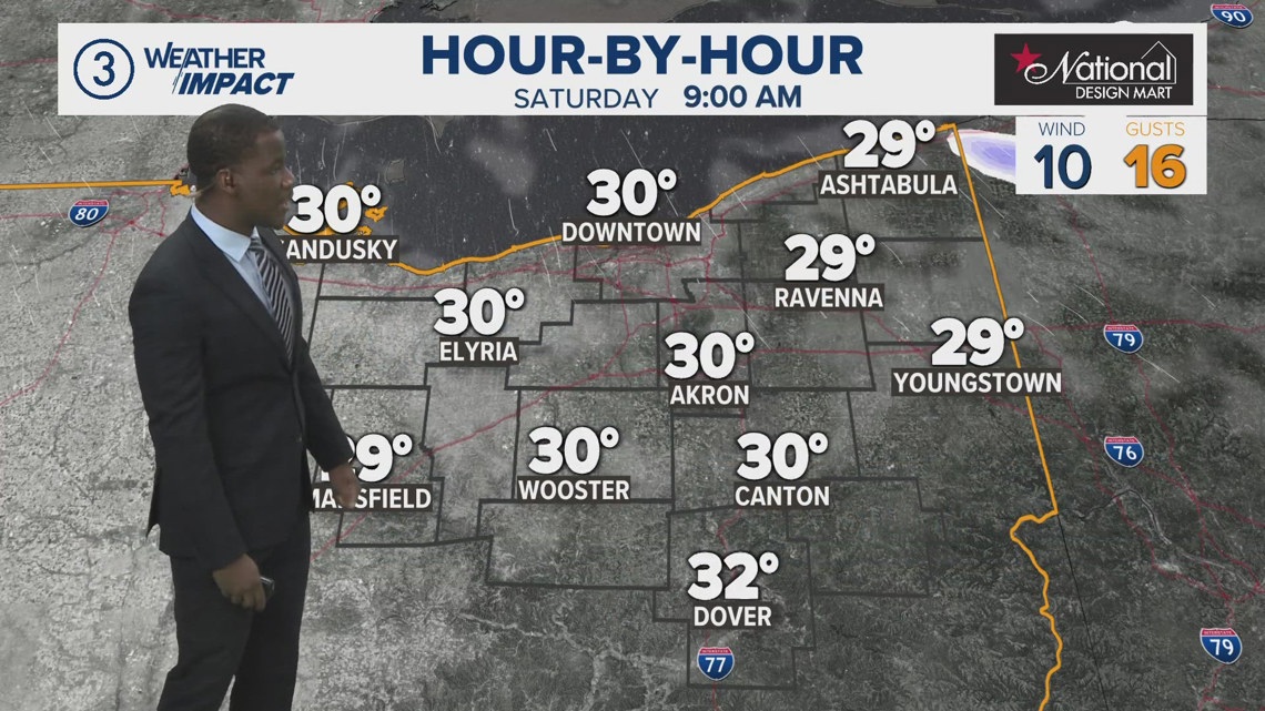 FORECAST | Warmer temps on the rise through the weekend | wkyc.com