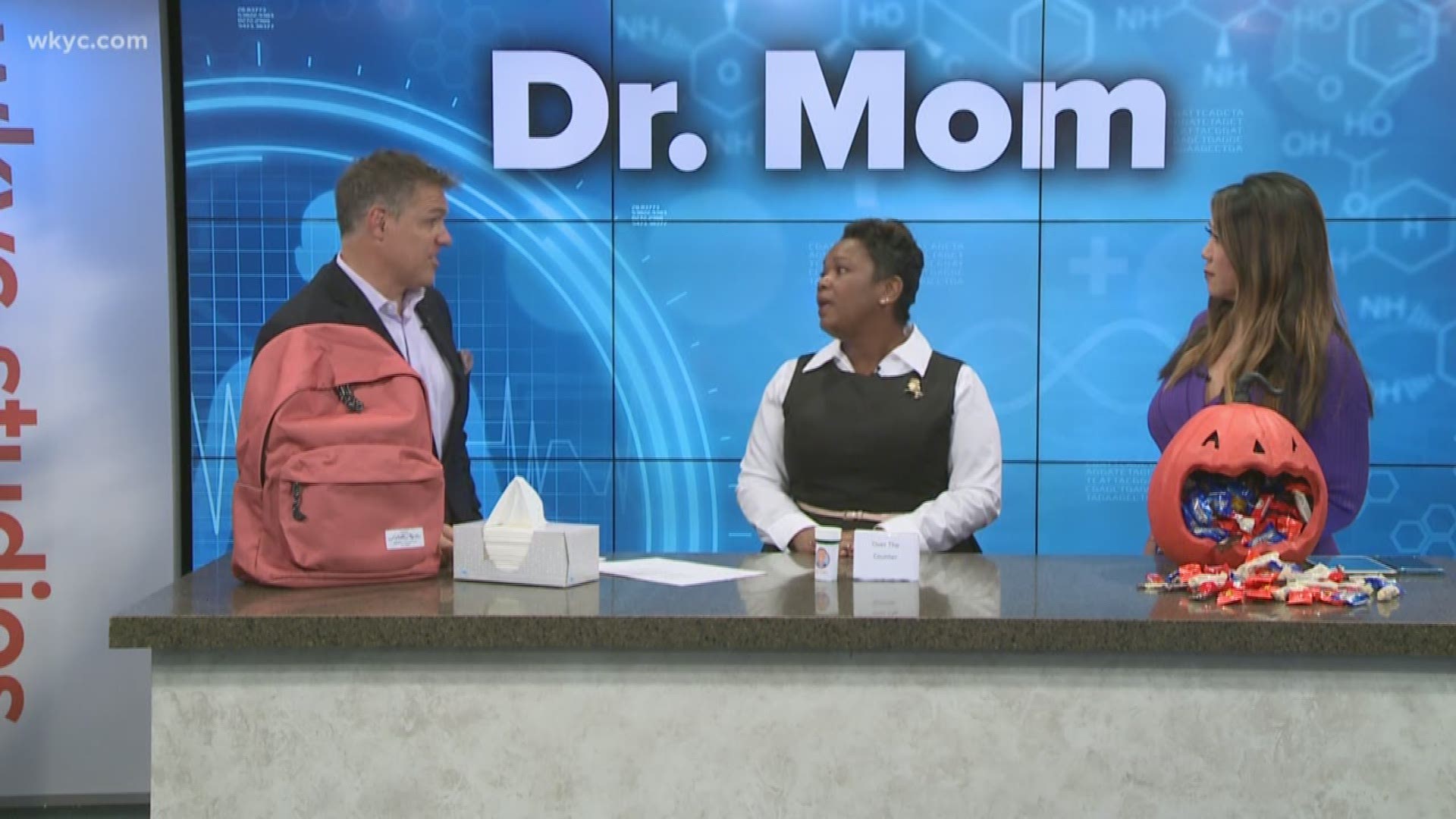 Dr. Robinson, a pediatrician from the Cleveland Clinic, helps parents deal with sick kids.