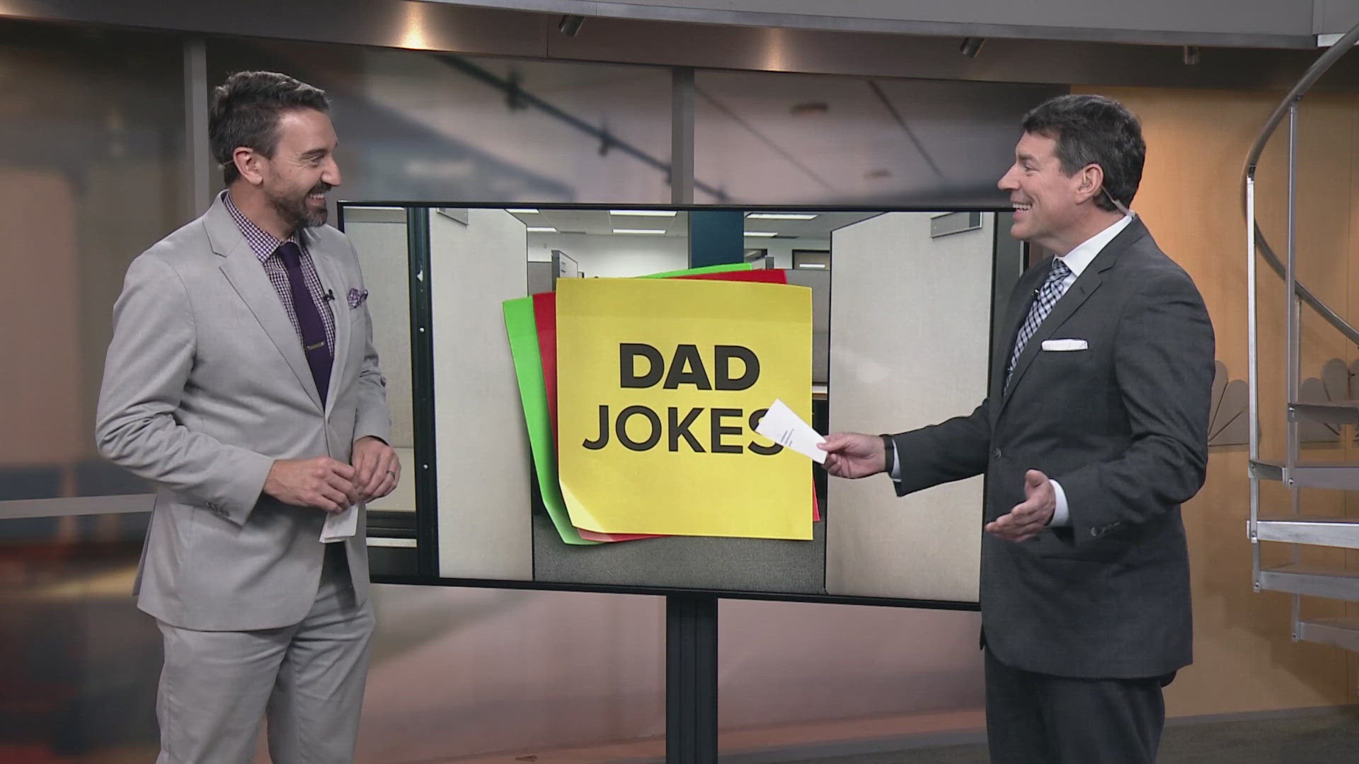 Ready for a good laugh? Here's today's edition of dad jokes with Matt Wintz and Dave Chudowsky at WKYC Studios in Cleveland