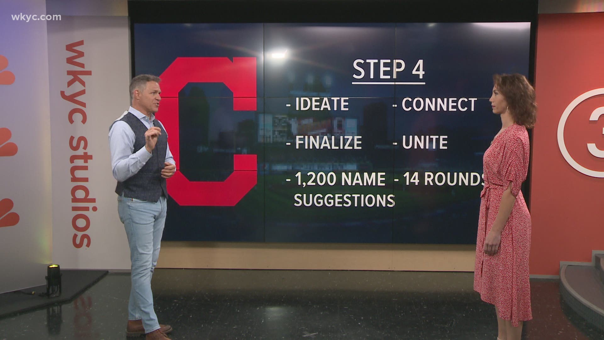 The Cleveland Indians are going to have a name change.  They have narrowed down its list of options to 1,198.