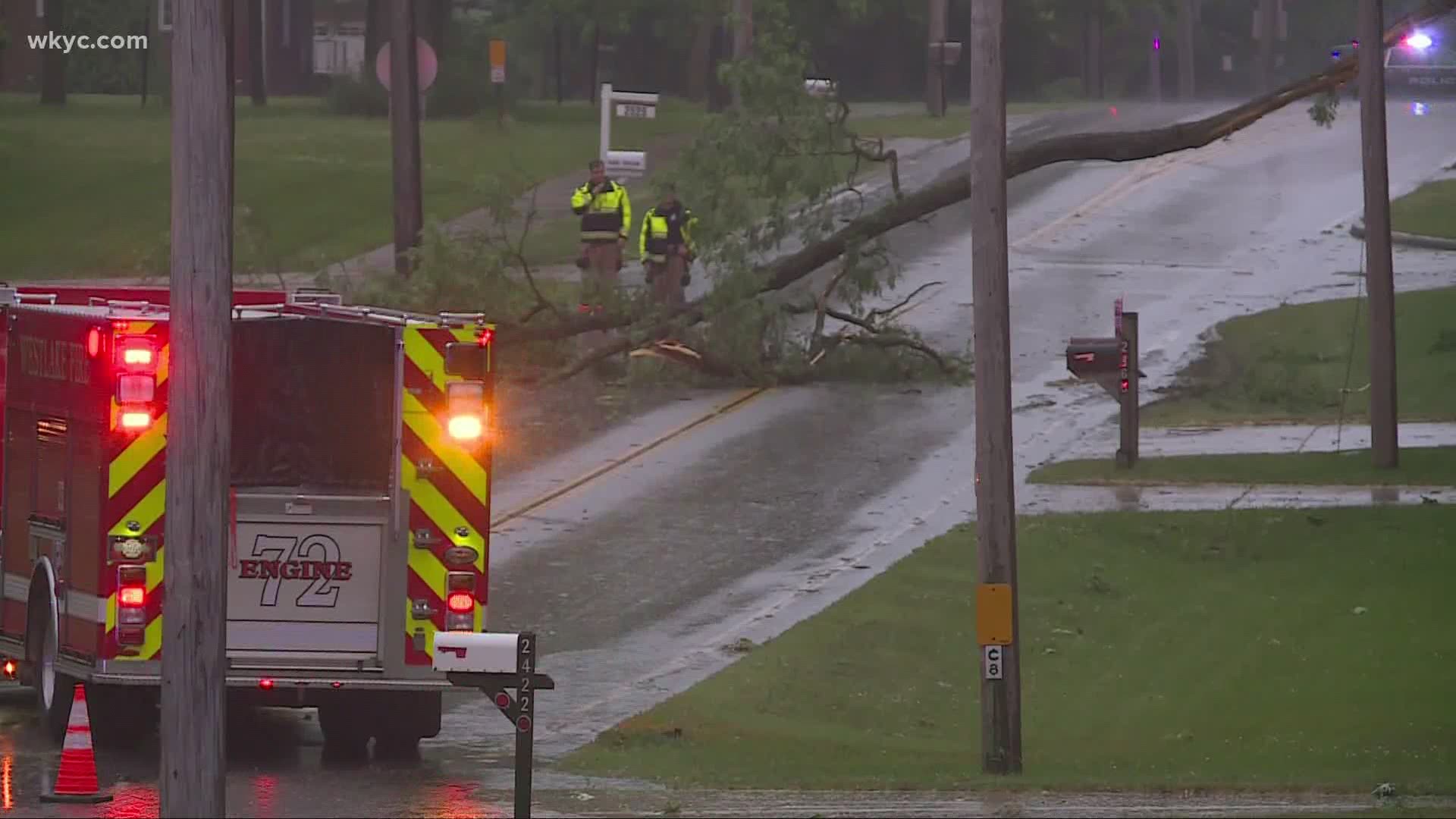 June 11, 2020: Here's a closer look at some of the damage throughout Northeast Ohio after strong storms battered the region last night.