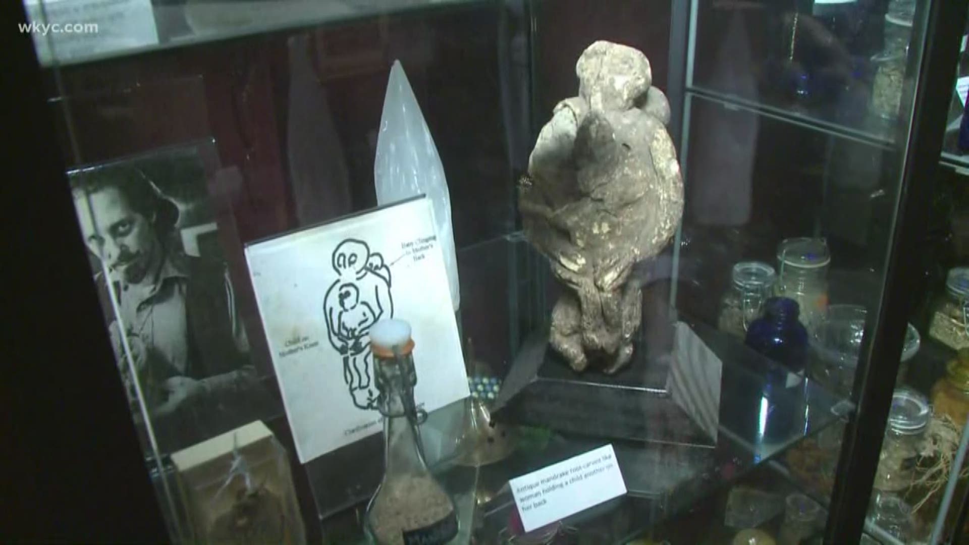 Oct. 31, 2019: It's Halloween, so we sent Austin Love to explore the ancient artifacts inside the Buckland Museum of Witchcraft and Magic.